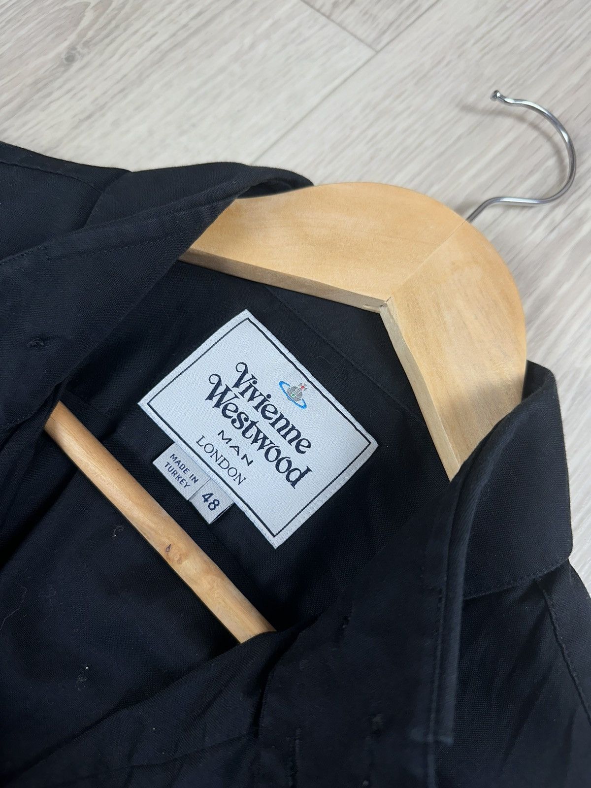 Vivienne Westwood Vivienne Westwood Black Shirt Button Ups Men’s Size 48 Size US M / EU 48-50 / 2 - 5 Thumbnail