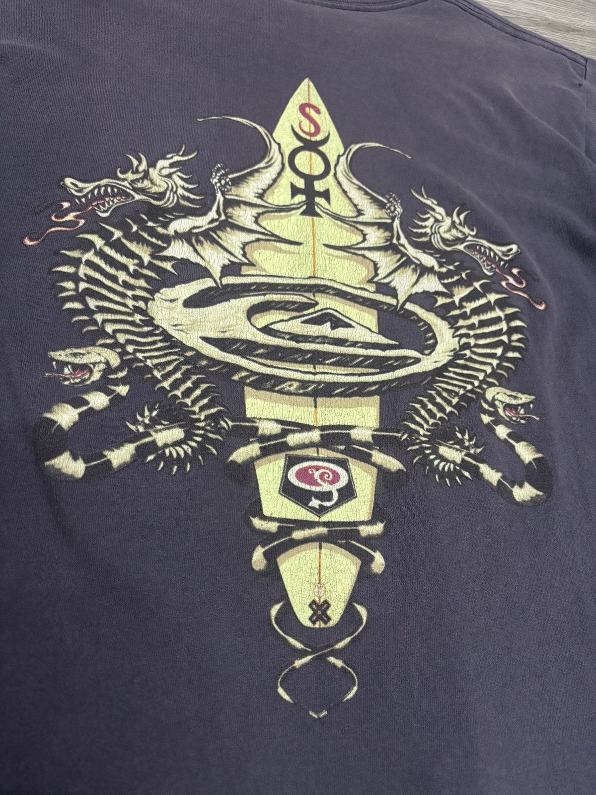 Quiksilver Quiksilver 90’s Dragon Tee Size US M / EU 48-50 / 2 - 1 Thumbnail