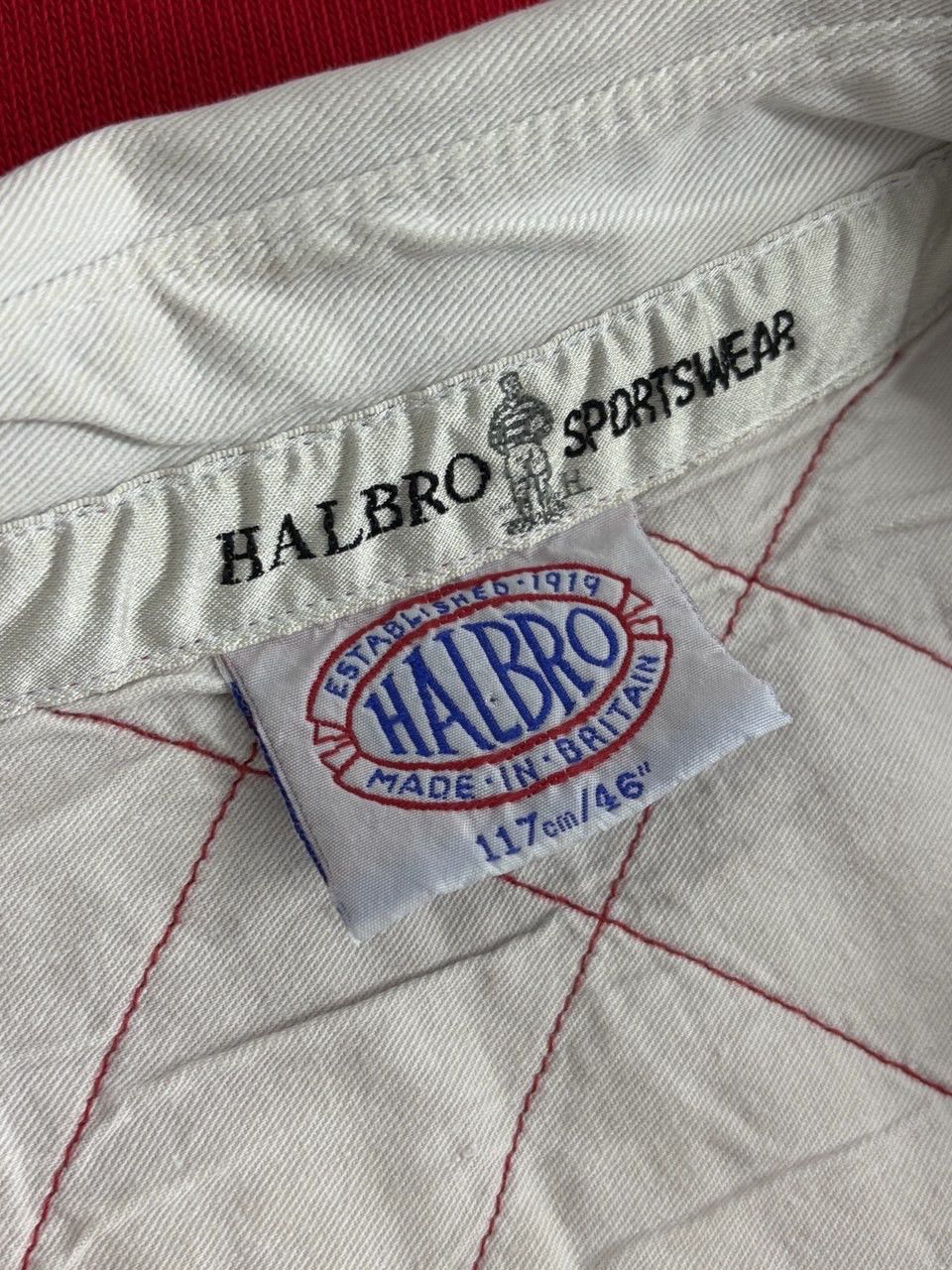 Rugby Ralph Lauren Halbro Vintage 1980s rugby shirt Size US L / EU 52-54 / 3 - 21 Thumbnail