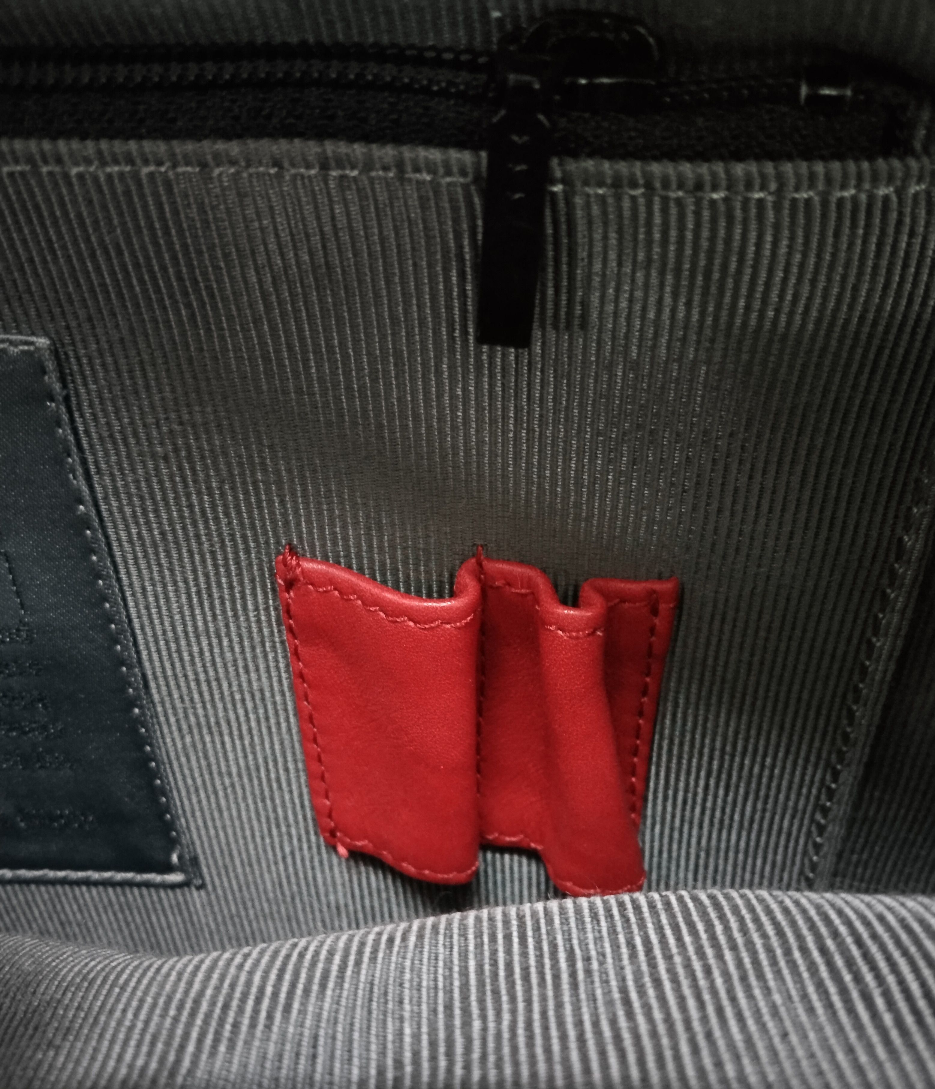Kansai Yamamoto KANSAI VINTAGE ZIPPER OPTI WOVEN PATINA LEATHER HAND CARRY Size ONE SIZE - 4 Thumbnail