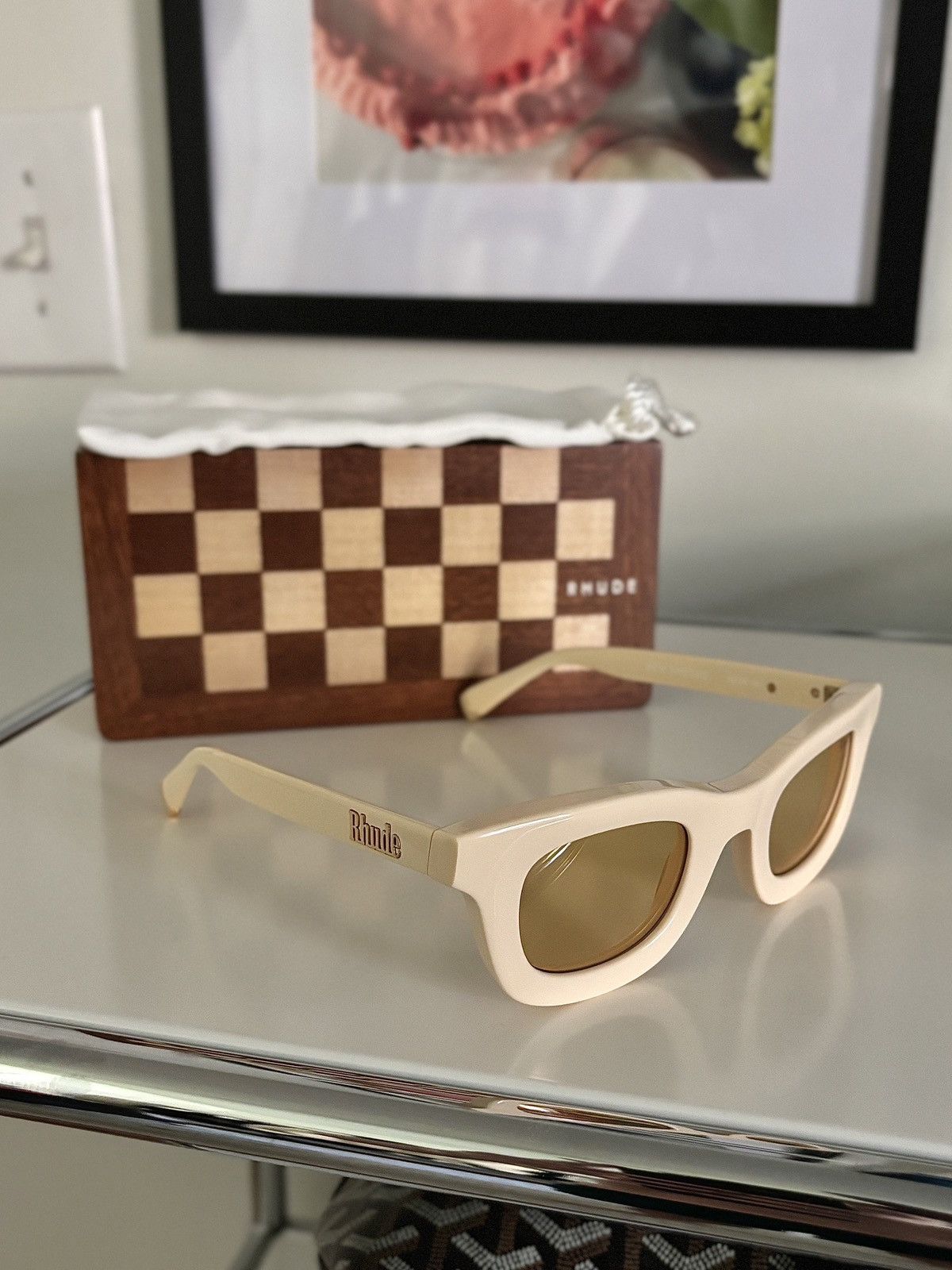 Rhude RHUDE RHODEO SUNGLASSES Size ONE SIZE - 3 Thumbnail