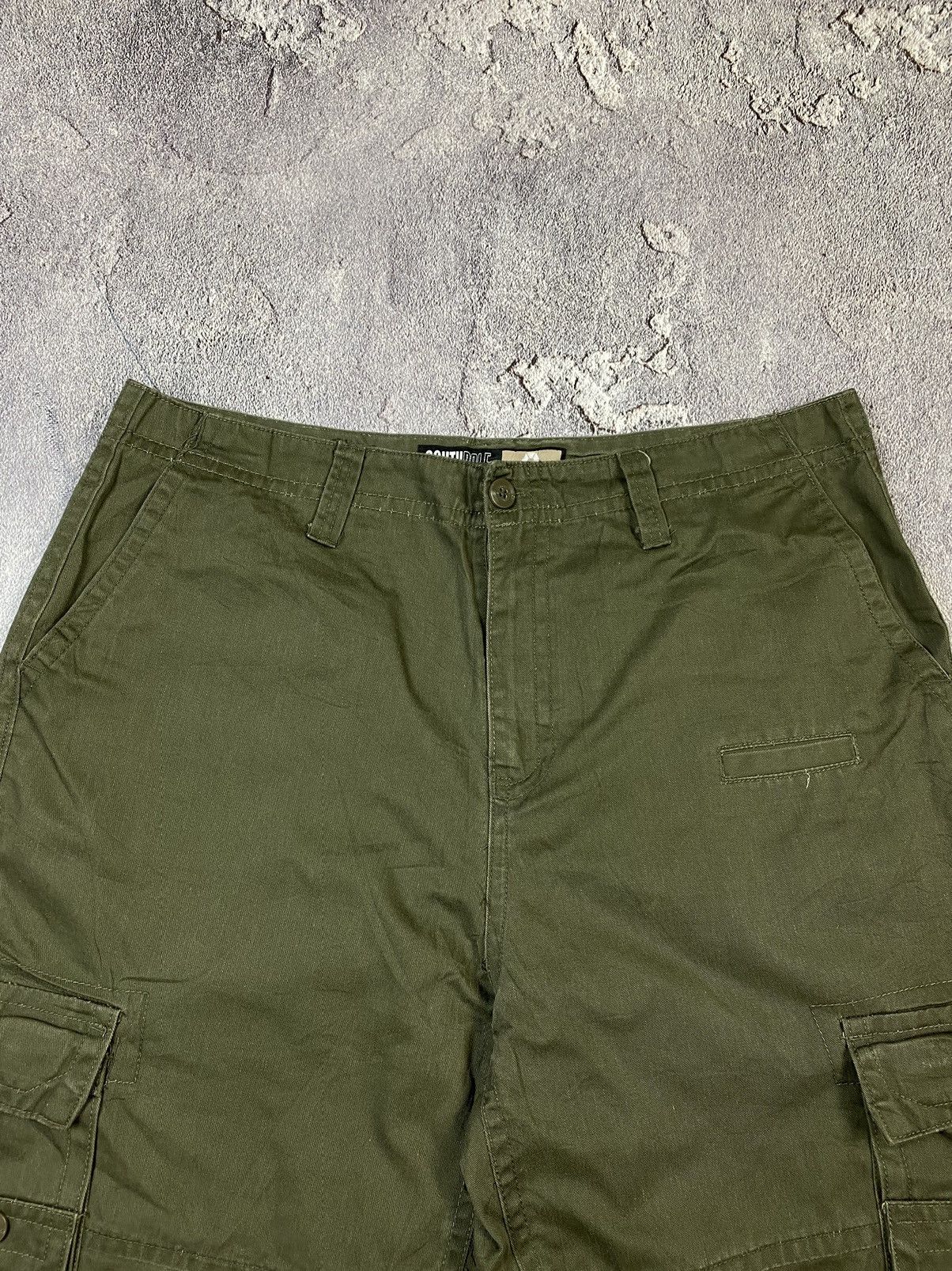 Southpole Y2K Southpole Baggy Khaki Cargo Shorts Rap 2000s Size US 40 / EU 56 - 3 Thumbnail