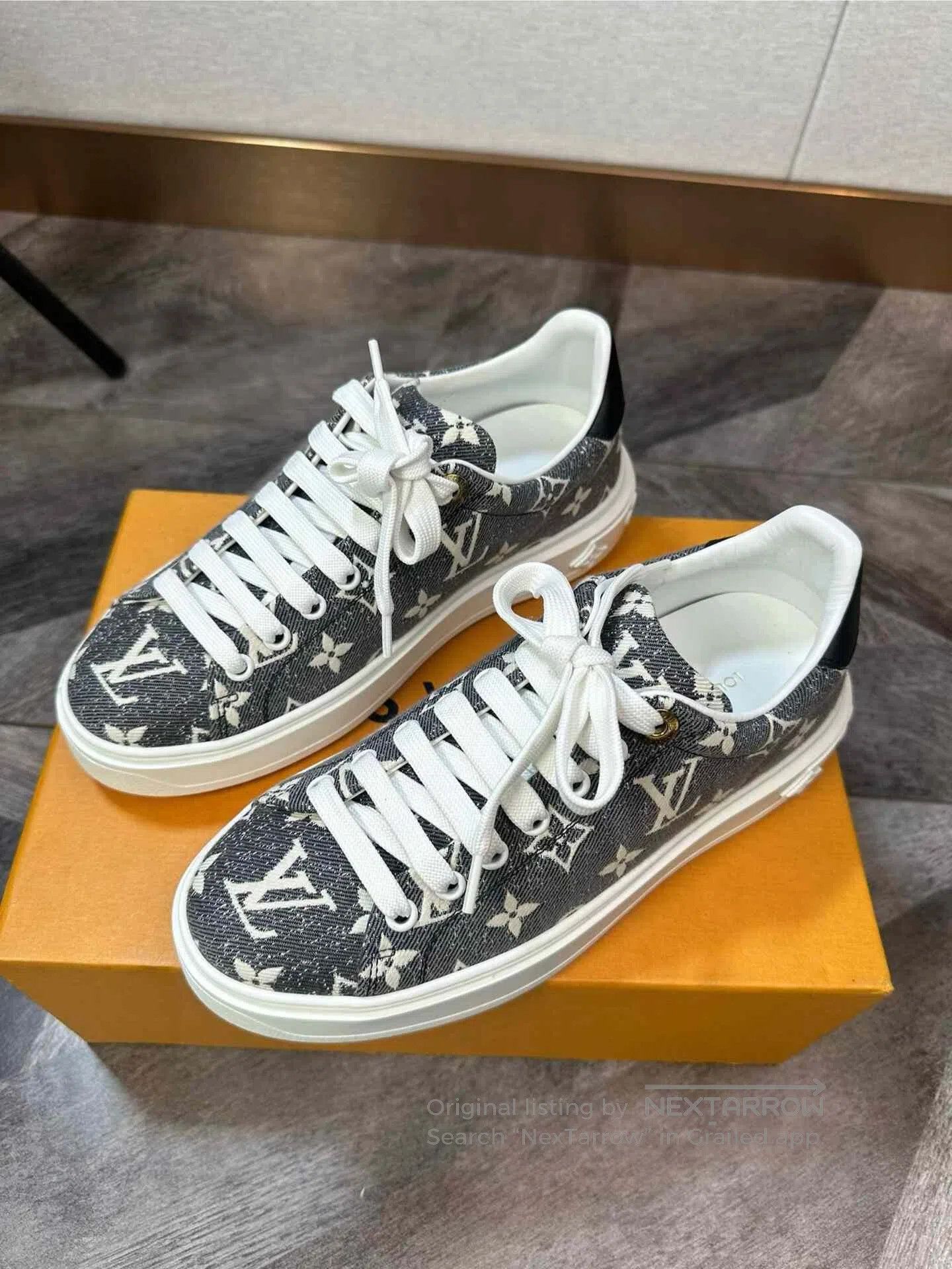 Louis Vuitton LV Time Out Monogram Platform Sneakers. Size US 5.5 / IT 35.5 - 1 Thumbnail