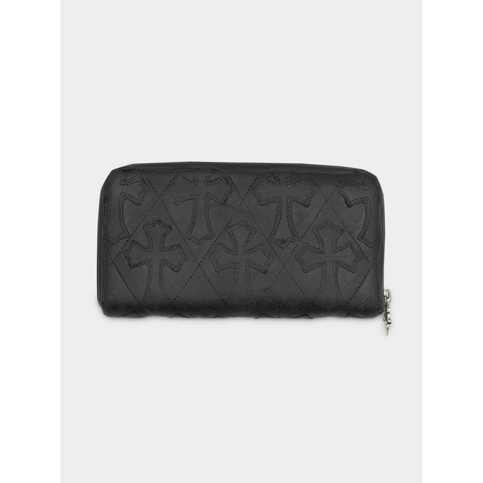Chrome Hearts Patch Quilted Rec F Zip Wallet Size ONE SIZE - 2 Thumbnail