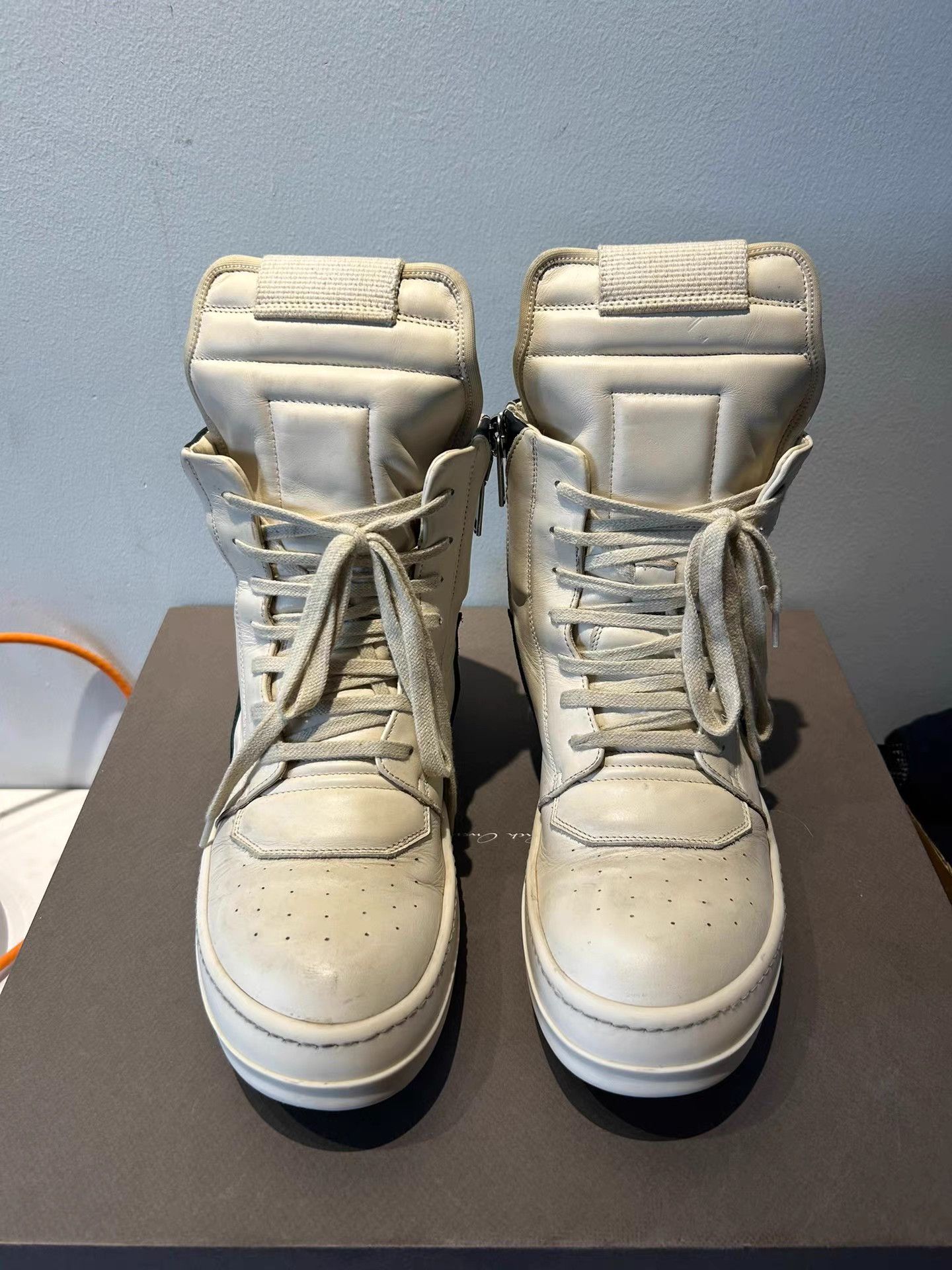 Rick Owens Rick Owens mainline reverse triangle sneakers Size US 6 / EU 39 - 3 Thumbnail