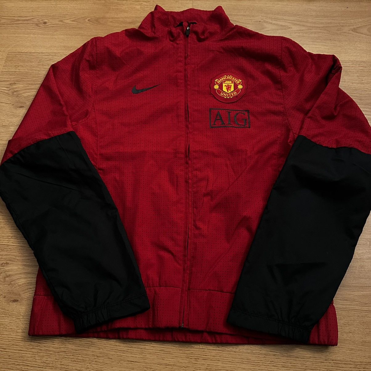 Nike × Vintage Vintage Manchester United 2009 - 2010 Home Nike Jacket Size US M / EU 48-50 / 2 - 1 Thumbnail
