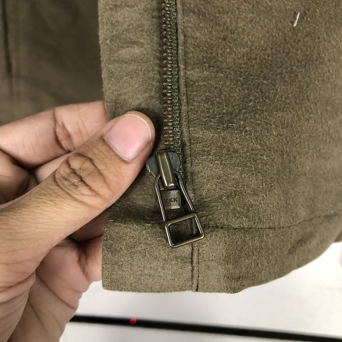 Japanese Brand 🔥Cropped Biker Jacket Ford Mills Inspire Issey Miyake Size US M / EU 48-50 / 2 - 14 Thumbnail