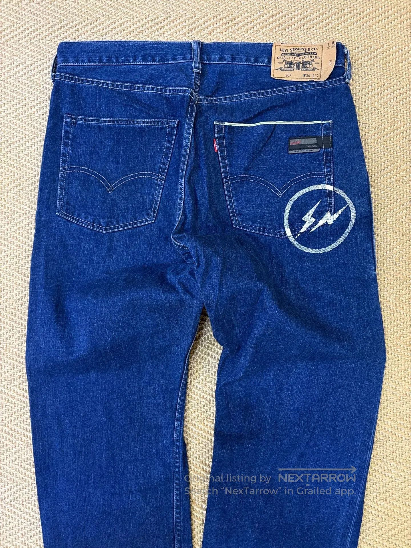 Levi's levis fenom one wash classic denim pants. Size US 36 / EU 52 - 3 Thumbnail