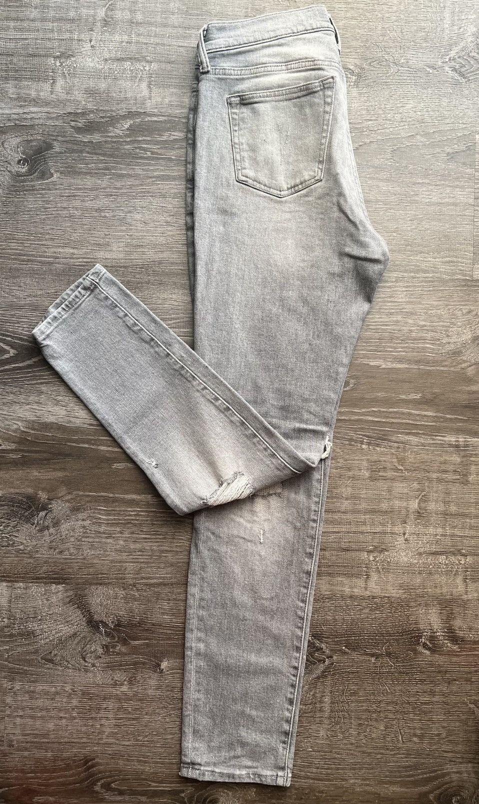 H&M H&M Skinny Distressed Denim Size US 32 / EU 48 - 6 Thumbnail