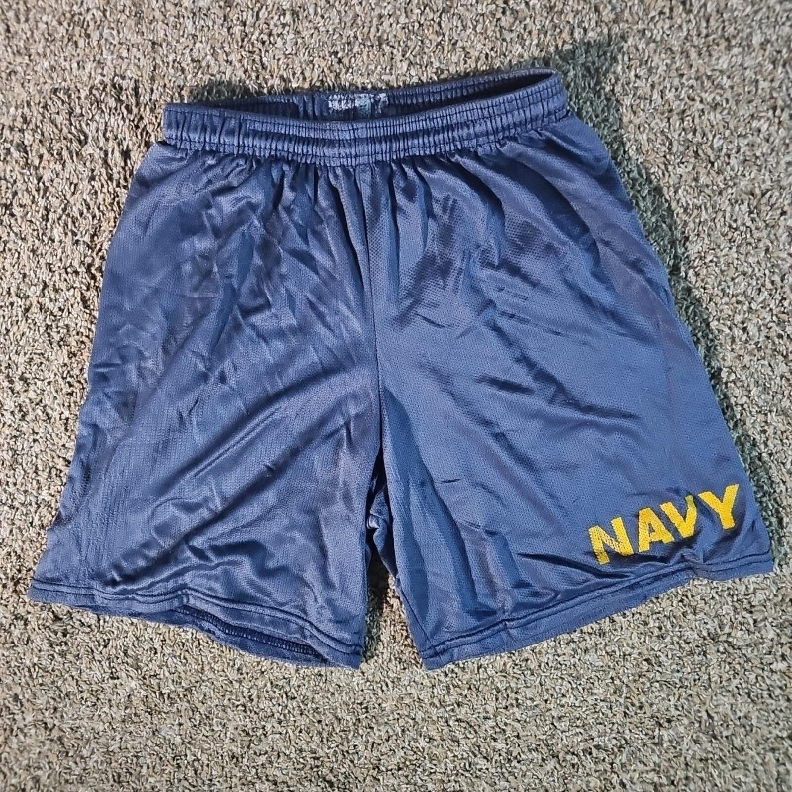 Old Navy Navy Mesh Bootcamp Shorts Size US 34 / EU 50 - 1 Thumbnail