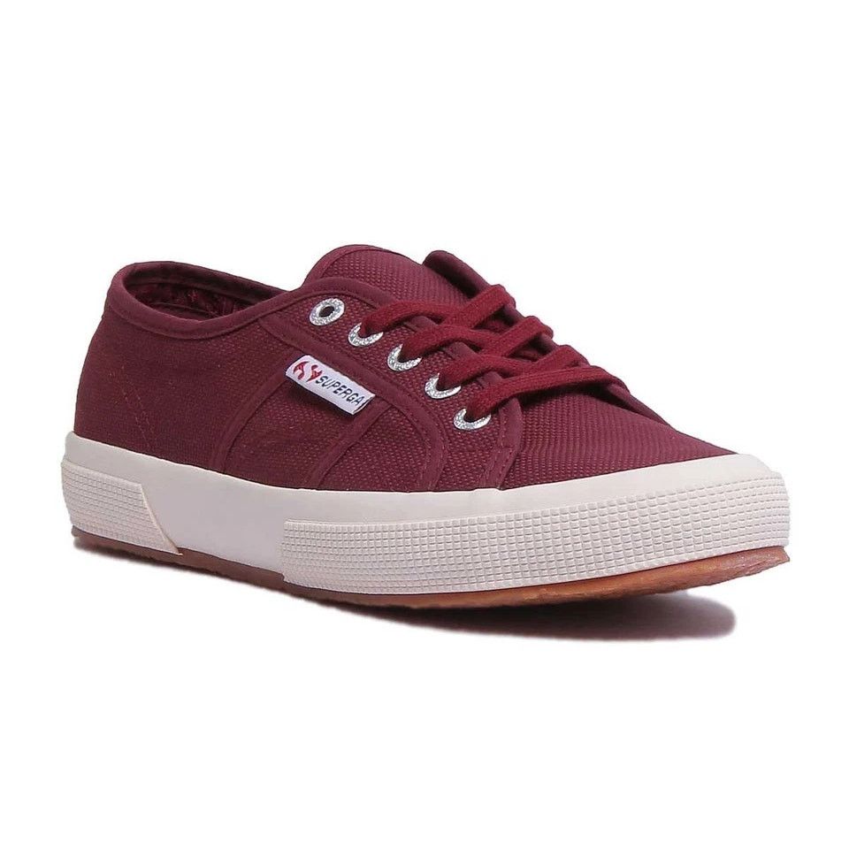 Superga Superga 2750 Cotu Trainer Sneaker Burgundy Women's 42/10.5 Size US 10.5 / IT 40.5 - 1 Thumbnail
