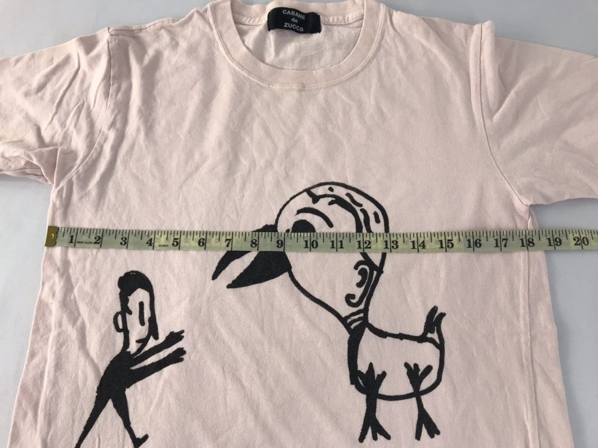 CABANE de ZUCCa Cabane De Zucca Adrien Genty Bird Big Logo Printed Tee Size US S / EU 44-46 / 1 - 9 Thumbnail