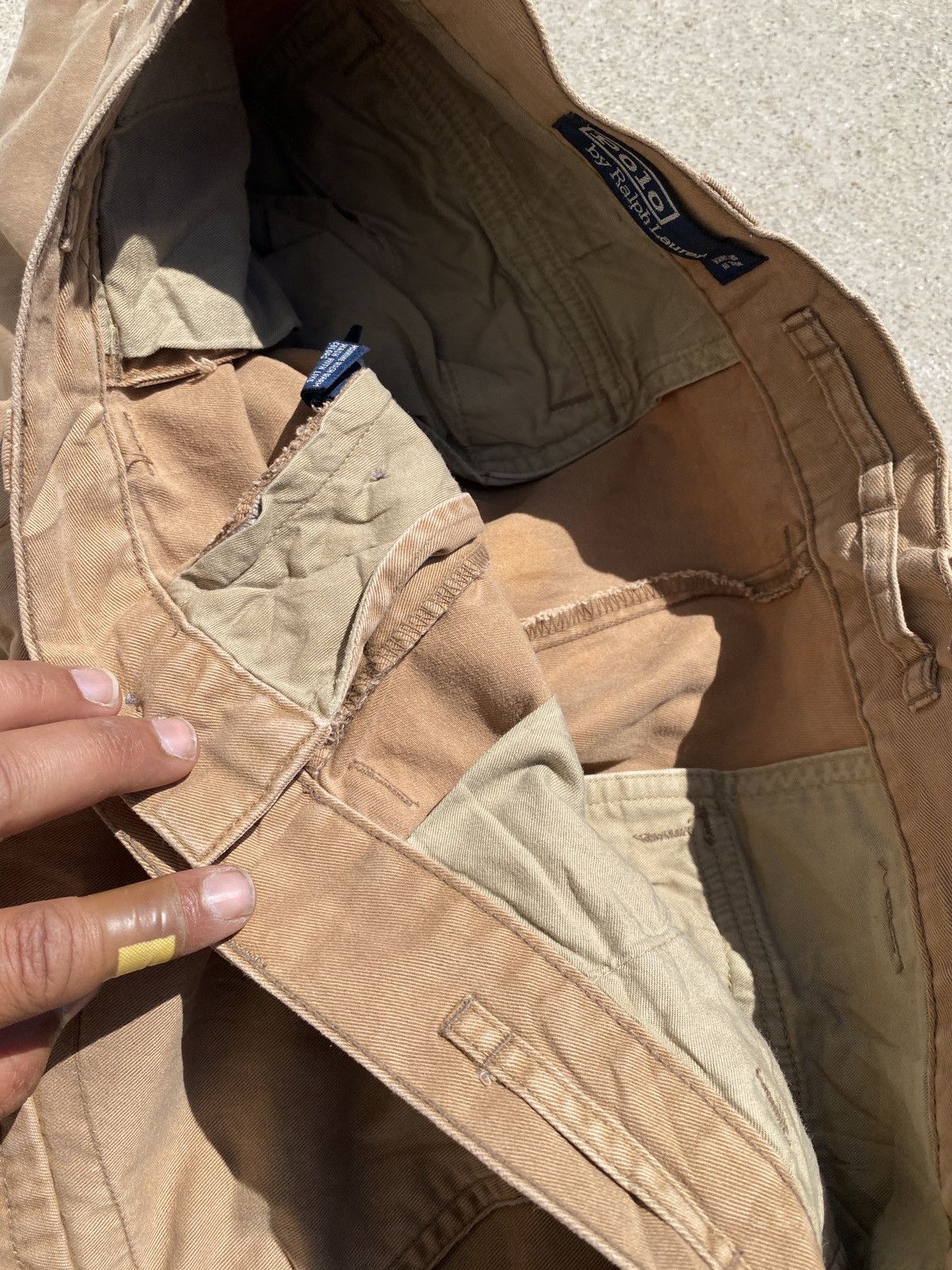 Polo Ralph Lauren × Vintage Vintage Y2k Polo Ralph Lauren Cargo Pants Size US 34 / EU 50 - 15 Thumbnail