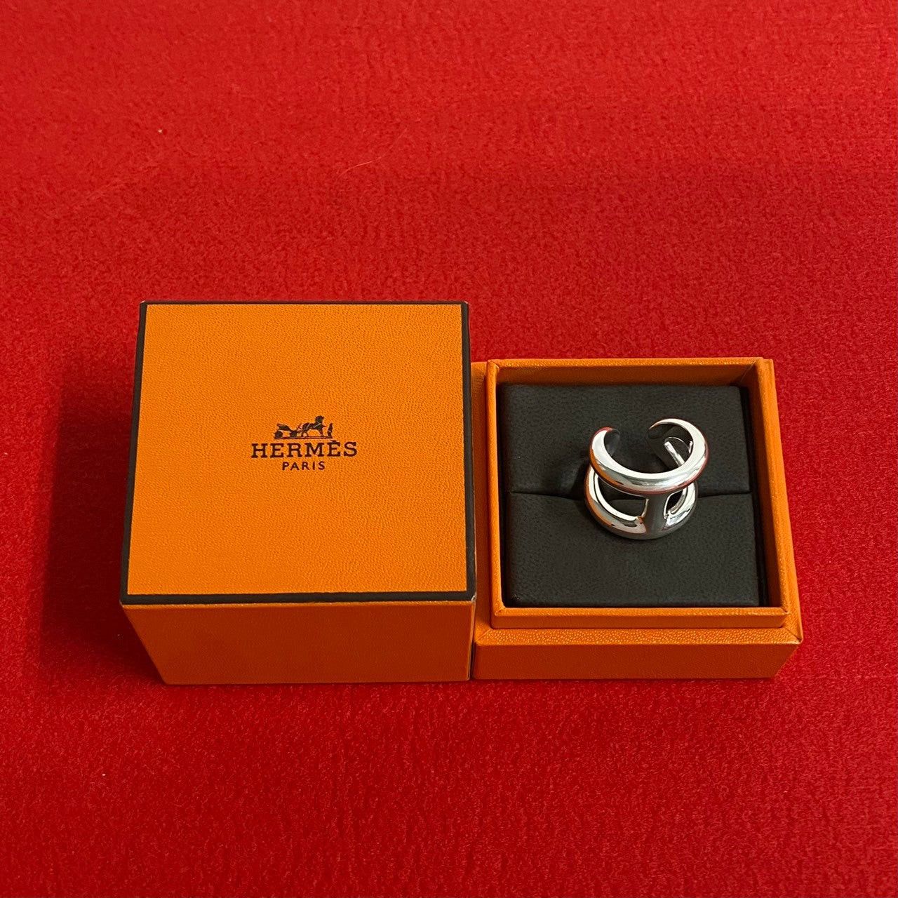 Hermes Hermes Ring Silver 925 Size ONE SIZE - 1 Thumbnail
