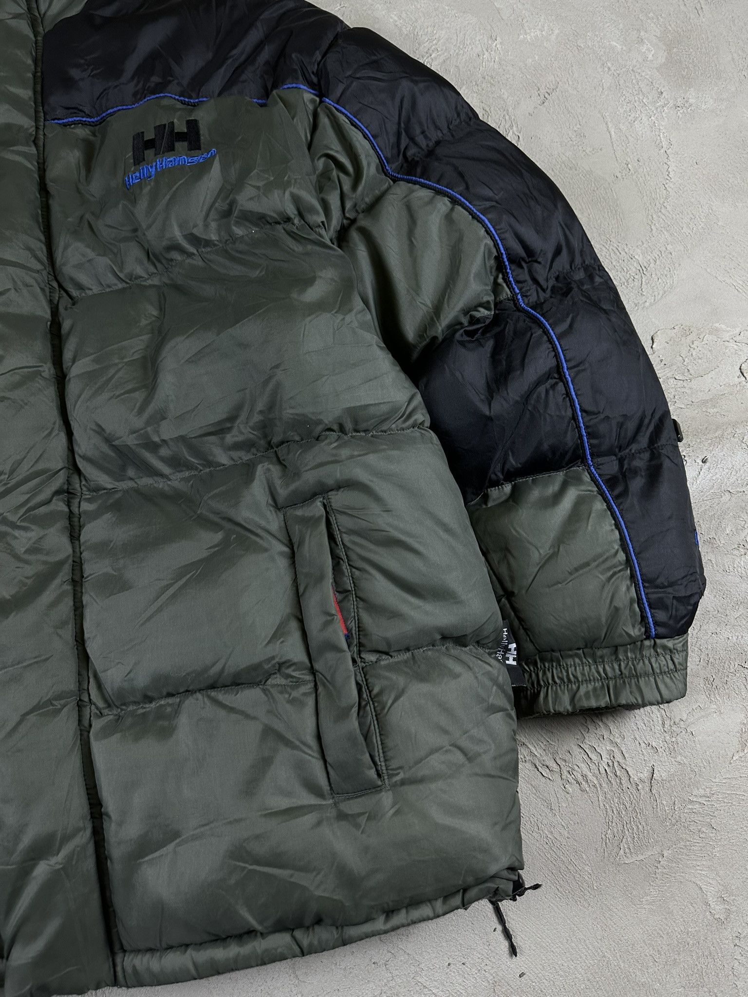 Helly Hansen 90s Vintage Helly Hansen Down Heavy Puffer Boxy Jacket Size US XL / EU 56 / 4 - 9 Thumbnail