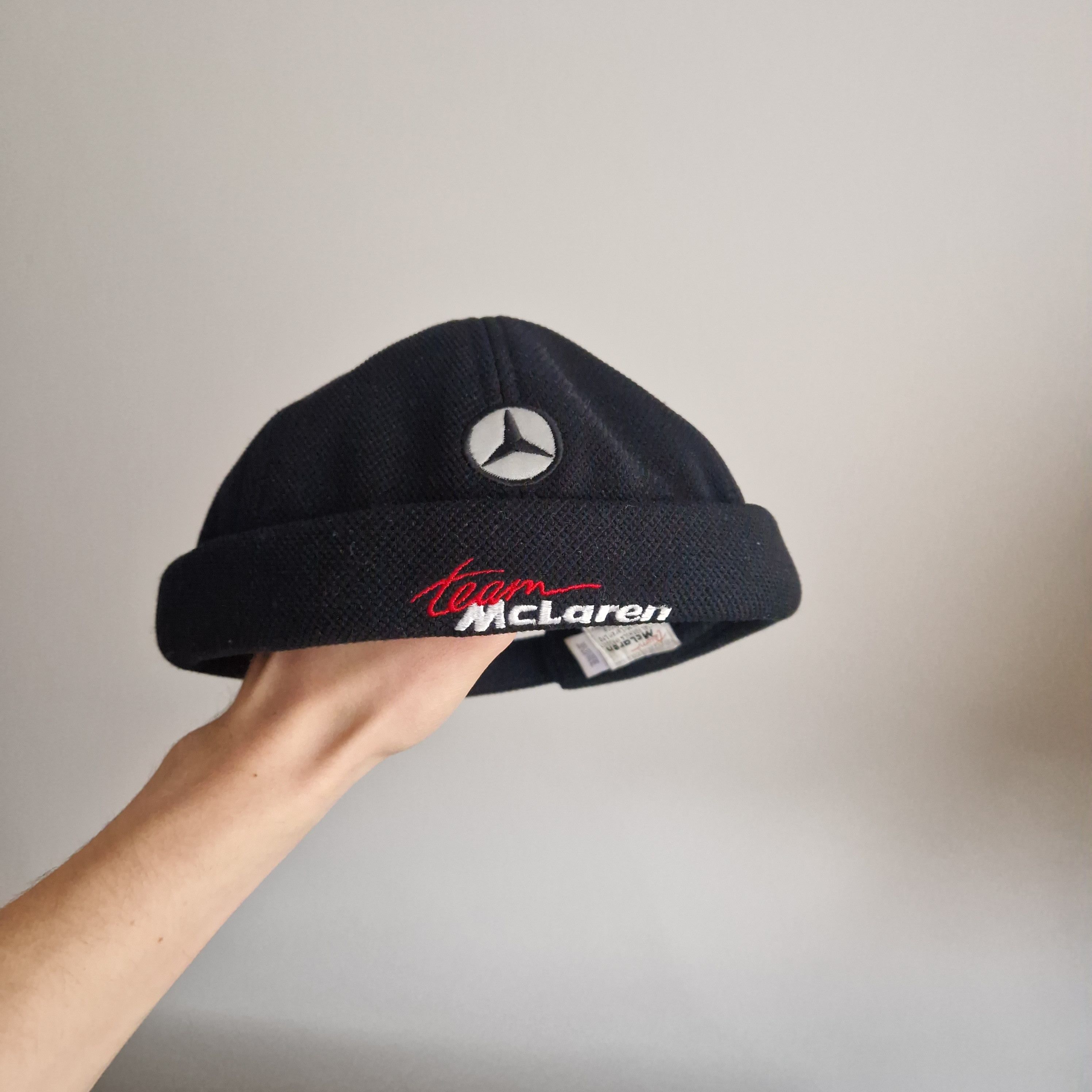 Vintage Team McLaren Mercedes Beanie / Skull Cap