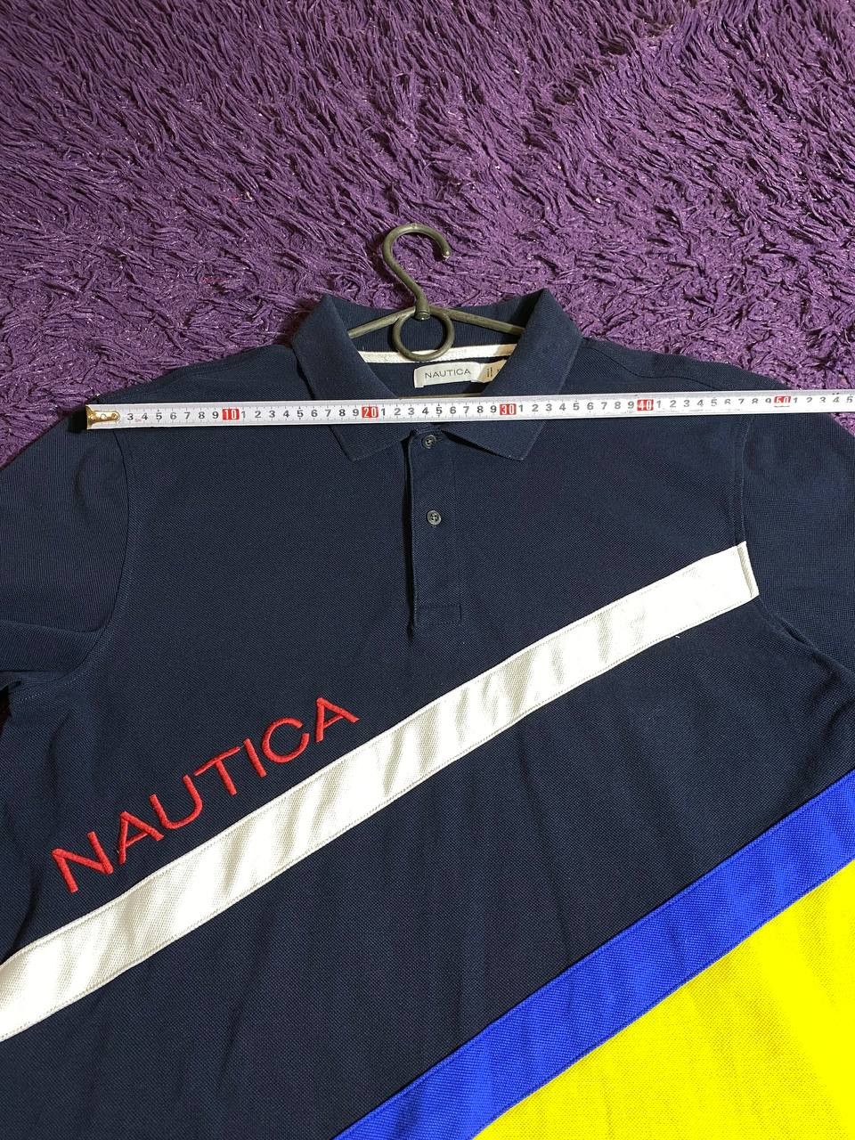 Nautica Mens Nautica Long Sleeve Rugby Shirt size XL Size US XL / EU 56 / 4 - 5 Thumbnail