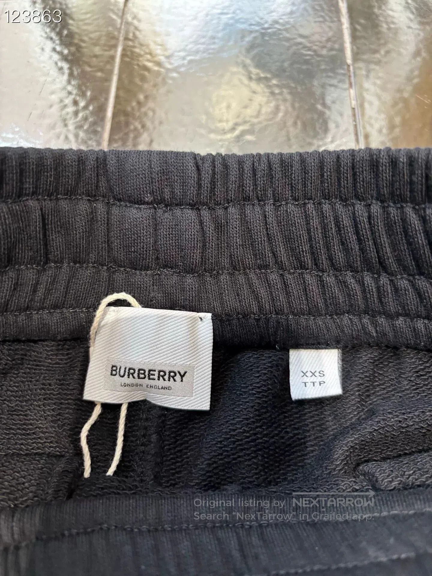 Burberry Burberry Classic Black TB Logo Trousers. Size 22" - 6 Thumbnail