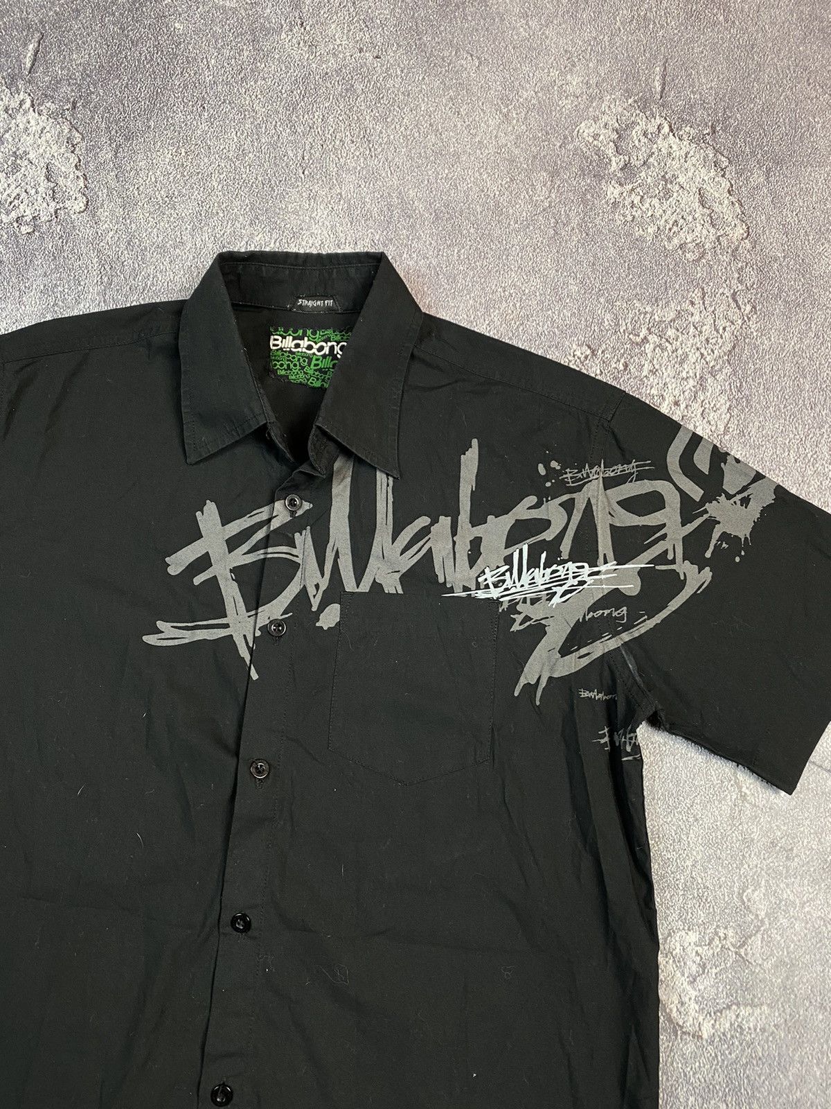 Billabong × Vintage Y2K Billabong Surg Style Big Logo Vintage T-shirt Size US M / EU 48-50 / 2 - 3 Thumbnail