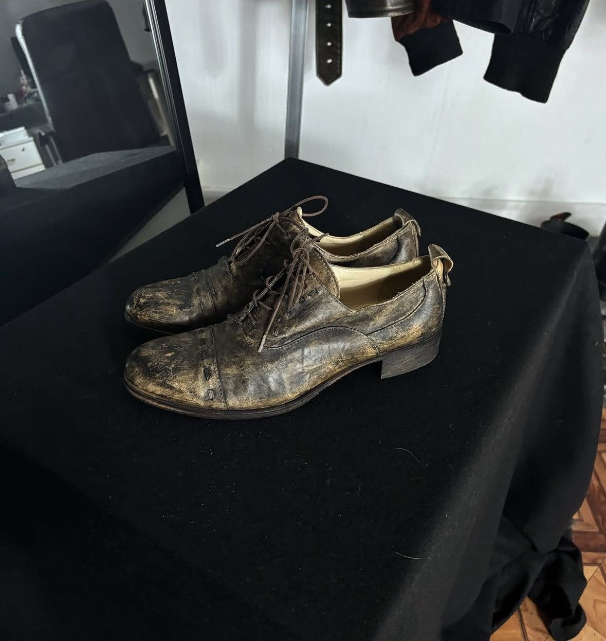 Vintage Maison Mihara Yasuhiro style leather shoes, made in Italy Size US 7.5 / EU 40-41 - 2 Thumbnail