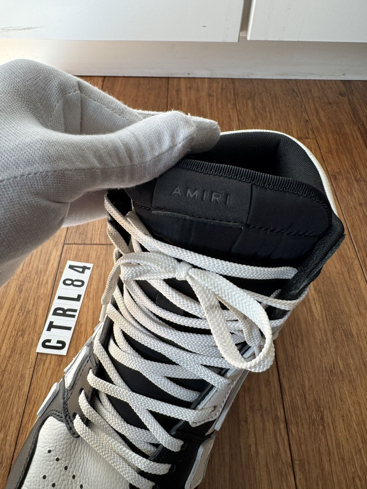 Amiri ✅ Skel Top Hi-top Size US 13 / EU 46 - 10 Thumbnail