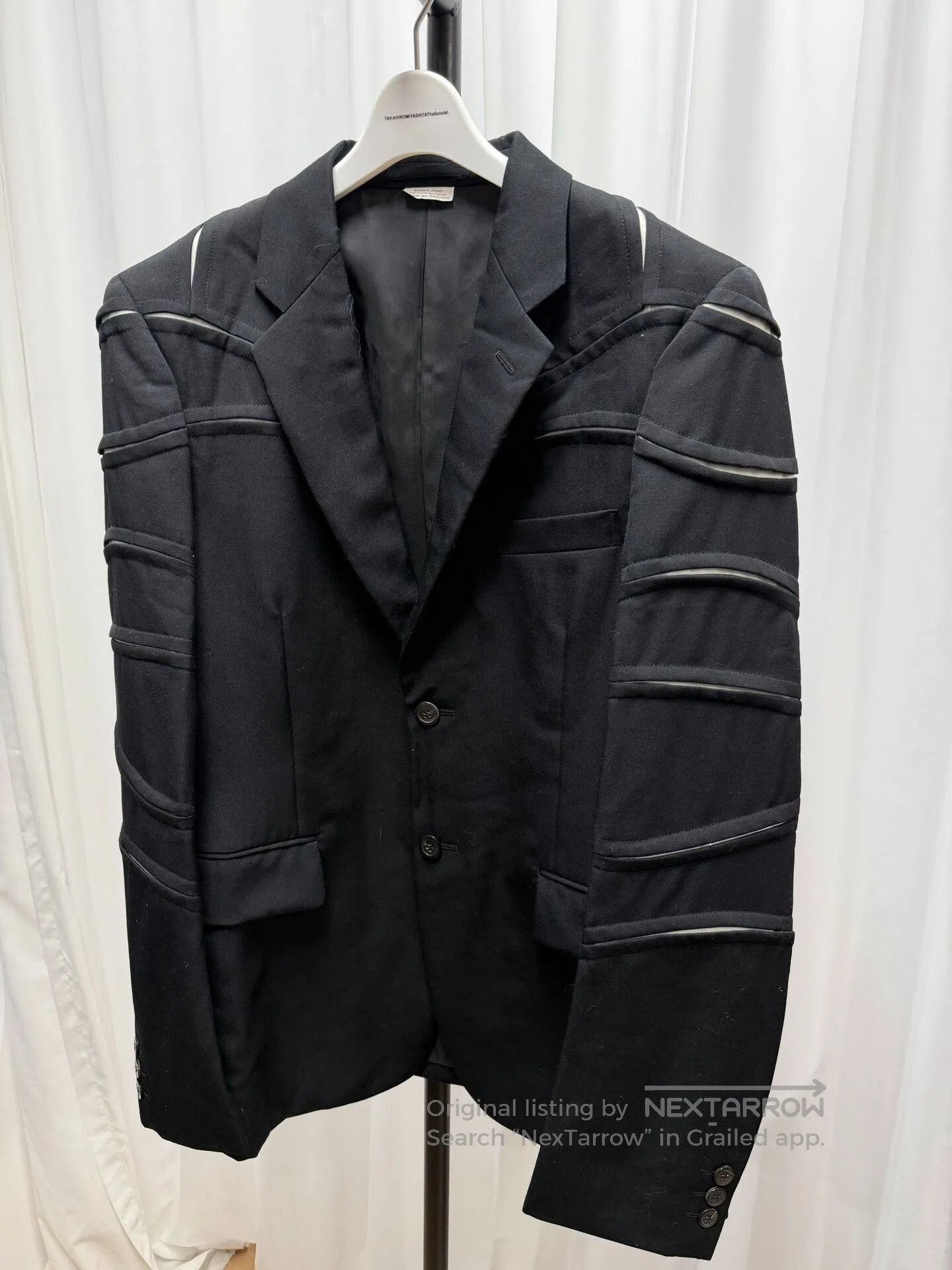 Comme des Garcons Homme Plus Comme des Garcons Spiral Structure Blazer. Size US M / EU 48-50 / 2 - 3 Thumbnail