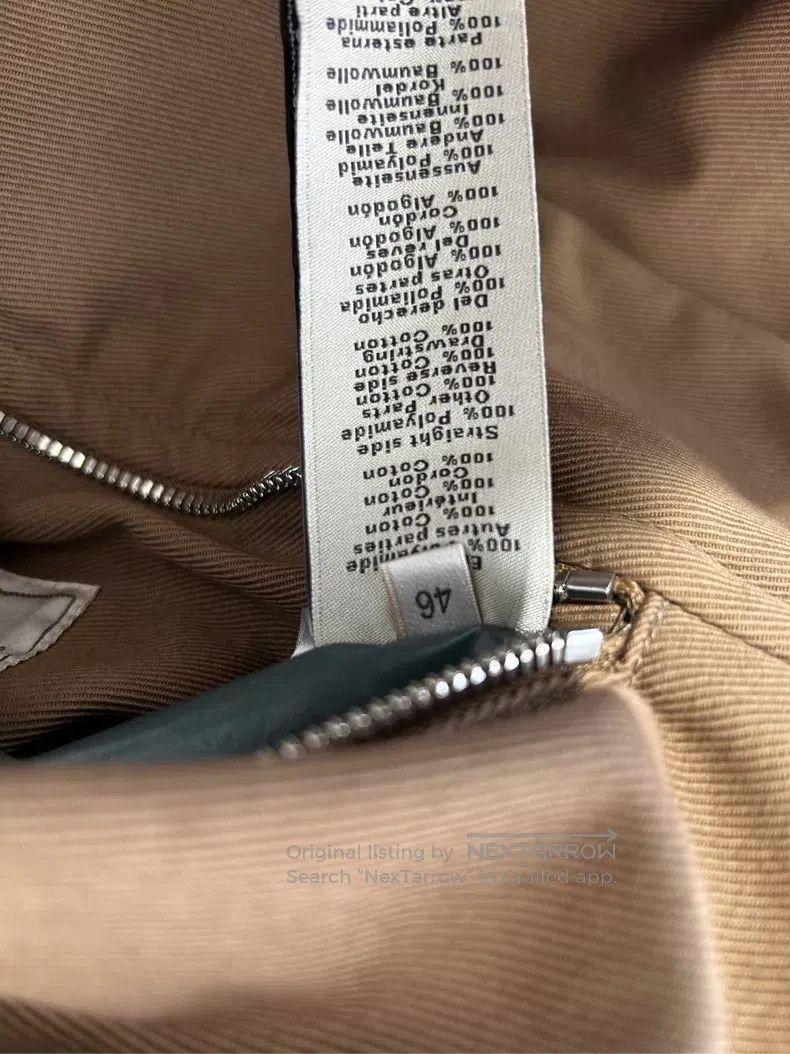 Hermes Hermes Brown and Green Patchwork Long Two-sided Wearable J Size US S / EU 44-46 / 1 - 8 Thumbnail