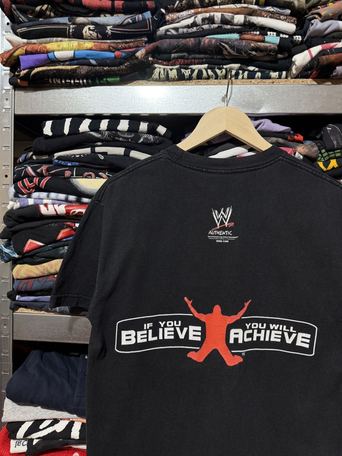 Vintage × WWE × WWF Vintage 2002 HBK If You Believe You Will Achive T-Shirt Size US M / EU 48-50 / 2 - 4 Thumbnail