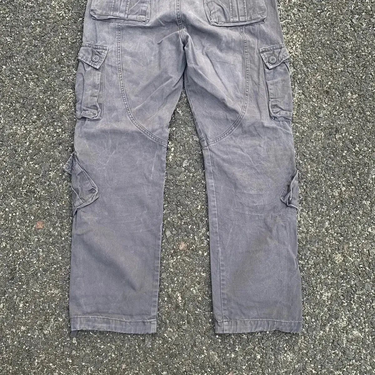 Matchless ⚡️FASTDEAL⚡️MATCHSTICK Utility MultiPocket Faded Cargo Pants Size US 34 / EU 50 - 10 Thumbnail