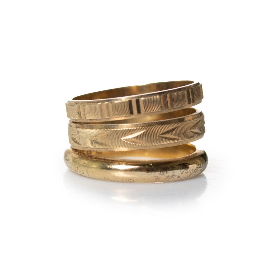 Maison Margiela Maison Margiela, gold toned ring Size ONE SIZE - 2 Thumbnail