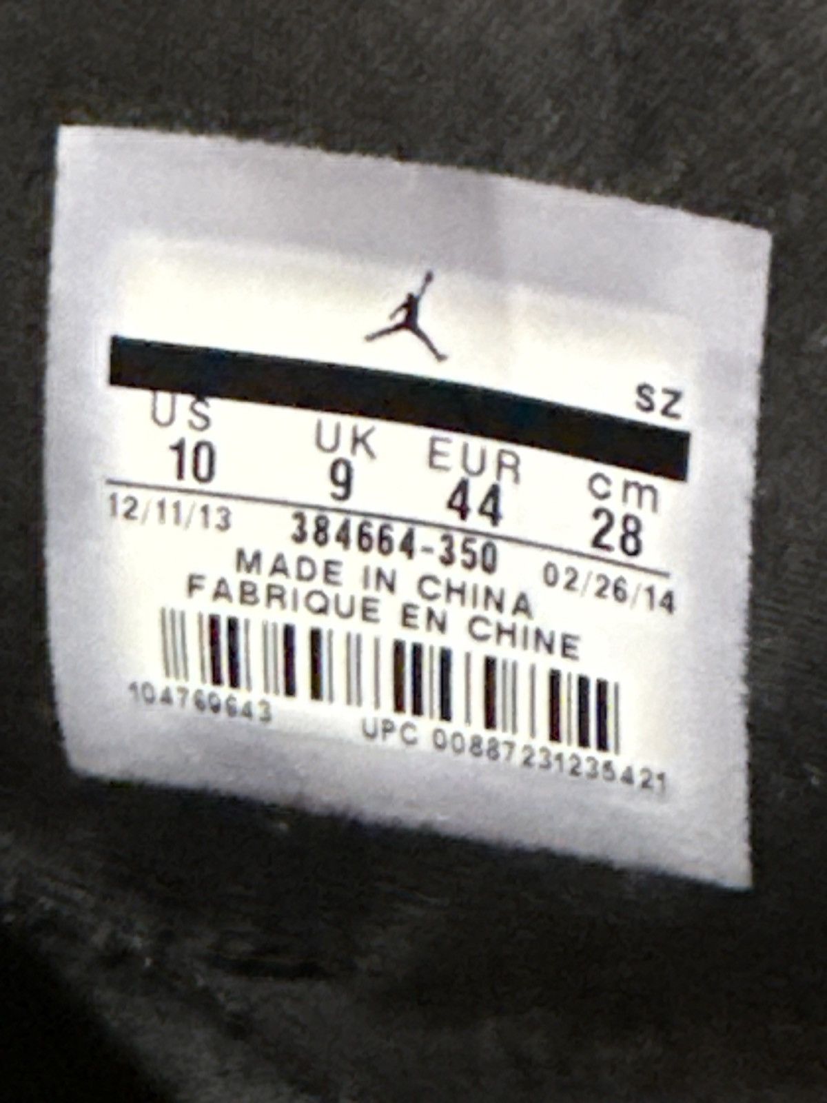 Jordan Brand 2014 Nike Air Jordan 6 Champagne Size US 10 / EU 43 - 6 Thumbnail