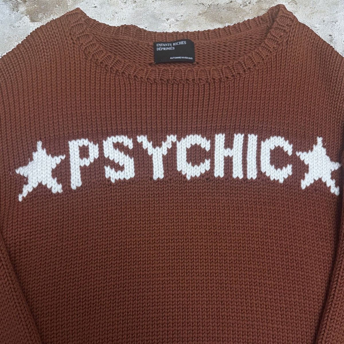 Enfants Riches Deprimes Enfants Riches Deprimes Psychic Knit Sweater Size US L / EU 52-54 / 3 - 3 Thumbnail