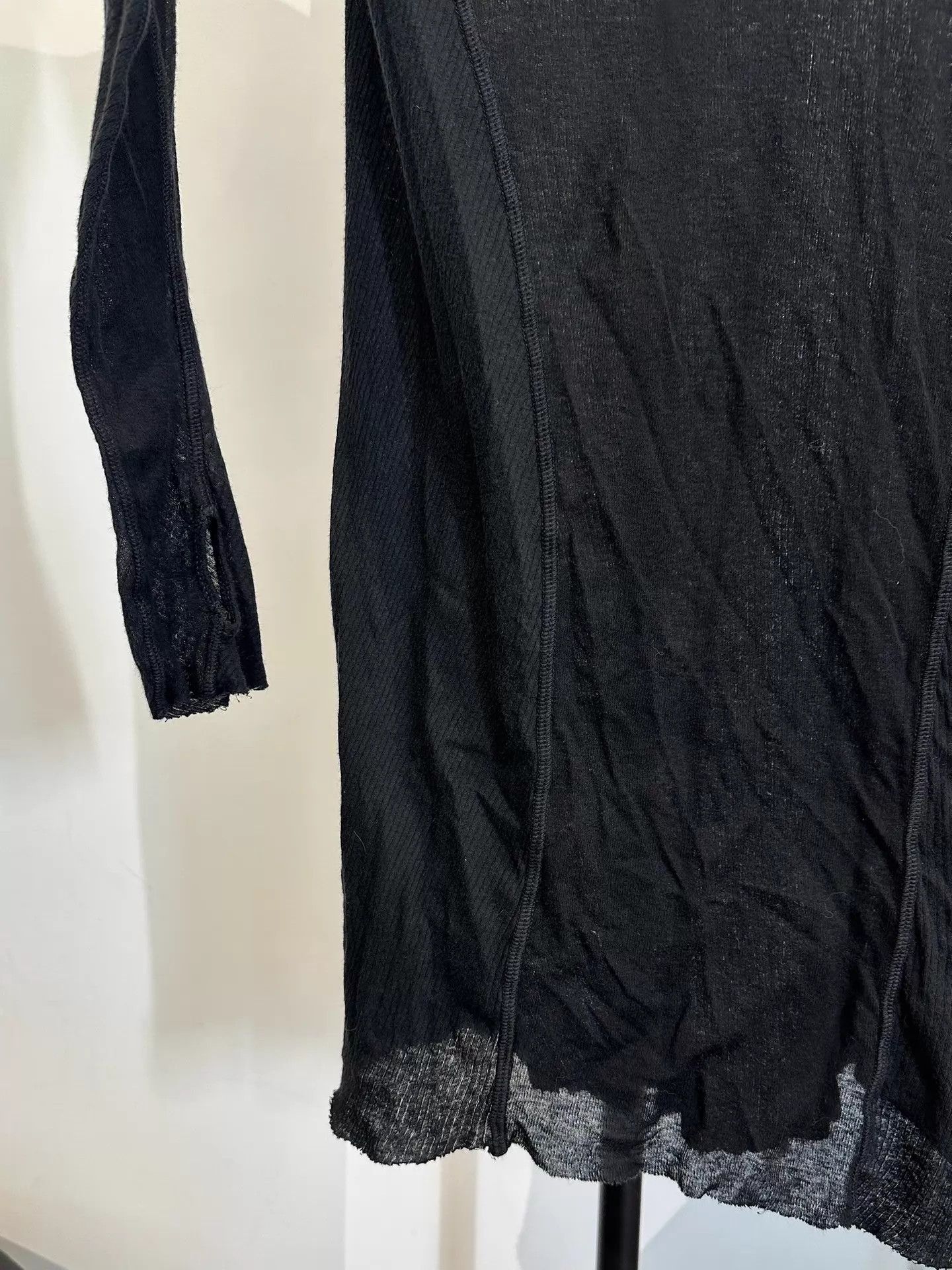 Boris Bidjan Saberi BBS 11by knit semi-sheer base layer long sleeve XS Size XS / US 0-2 / IT 36-38 - 5 Thumbnail