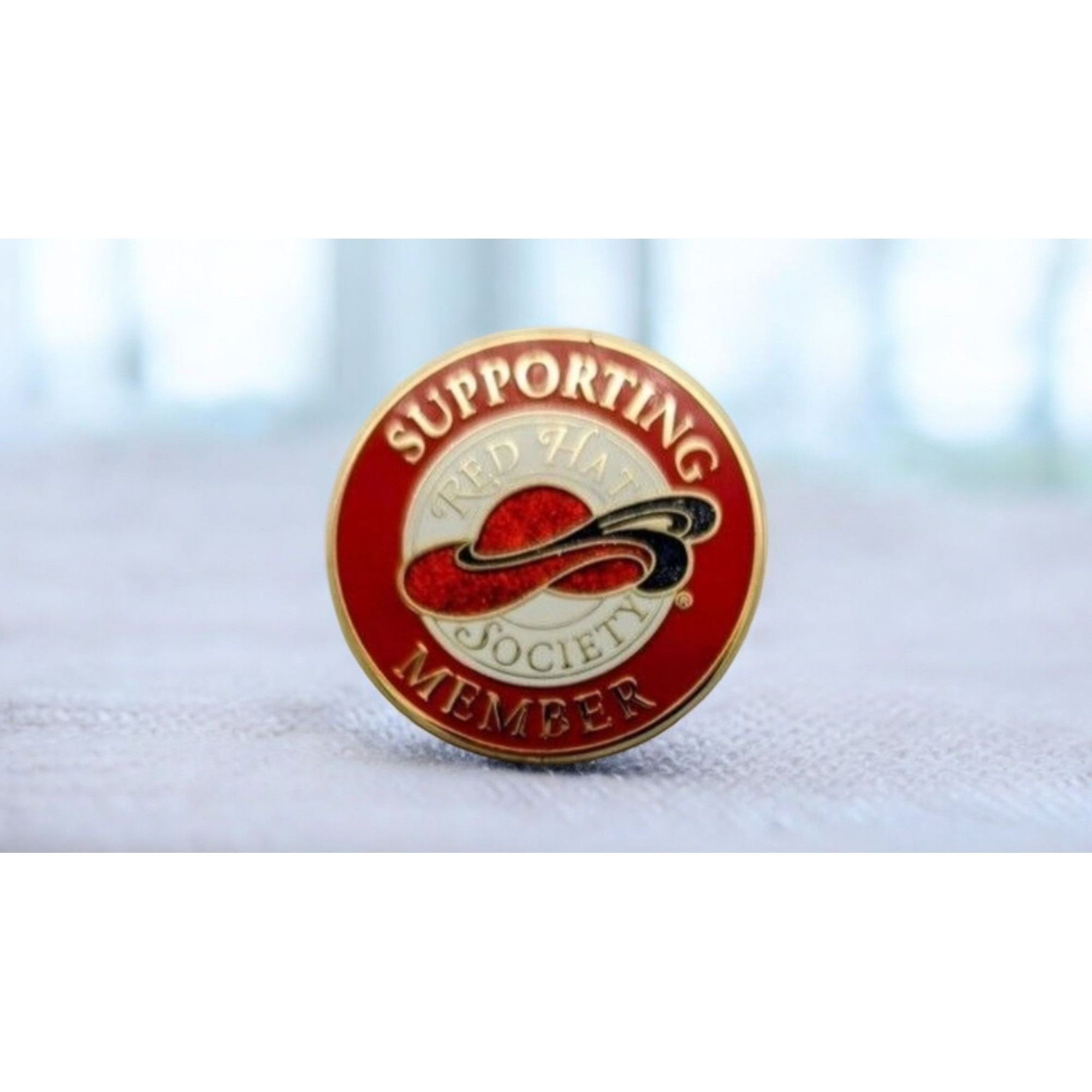 Other Official Supporting Red Hat Society Members Pin 2010 Womens Size ONE SIZE - 13 Thumbnail