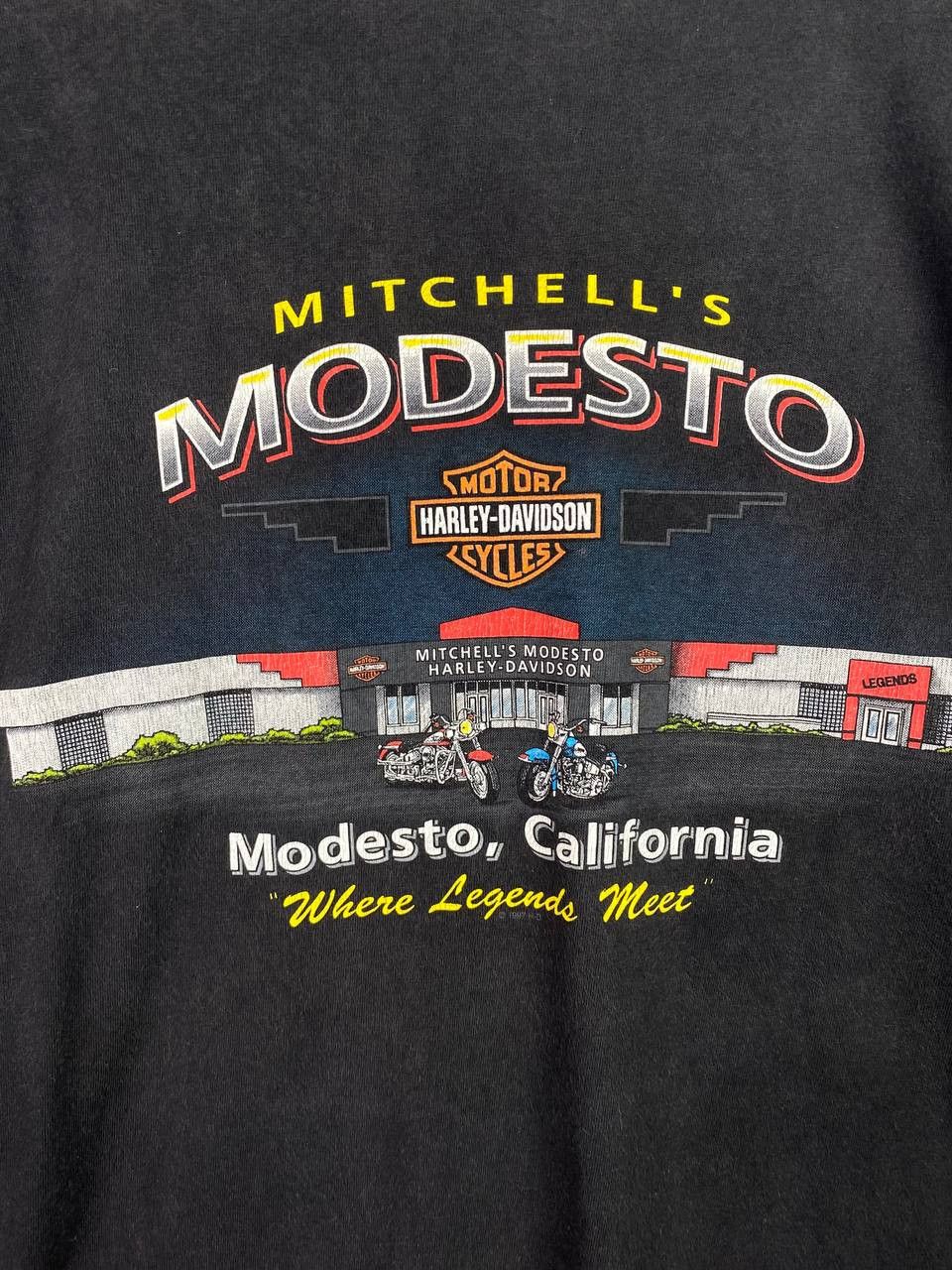 Harley Davidson vintage 90s harley davidson mitchells modestos Size US XL / EU 56 / 4 - 7 Thumbnail