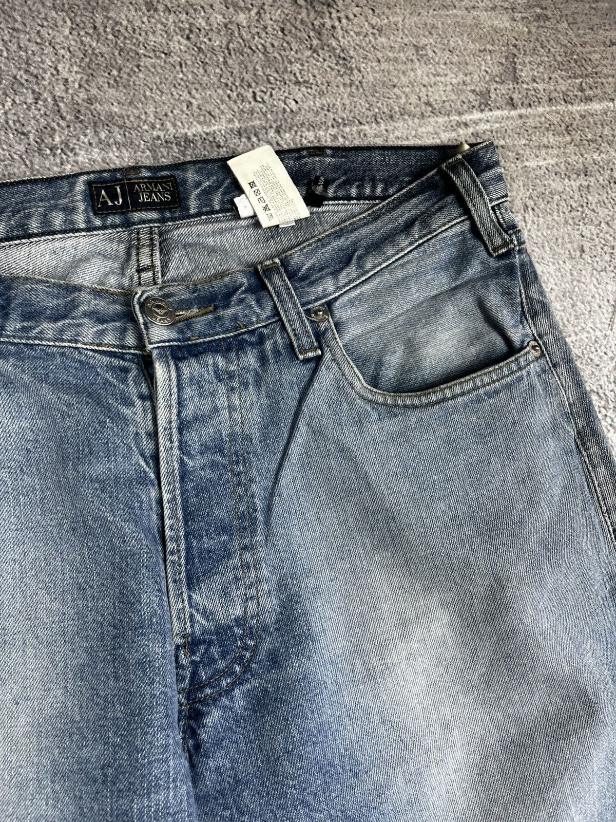Giorgio Armani Armani denim vintage pants size 34 Size US 34 / EU 50 - 4 Thumbnail
