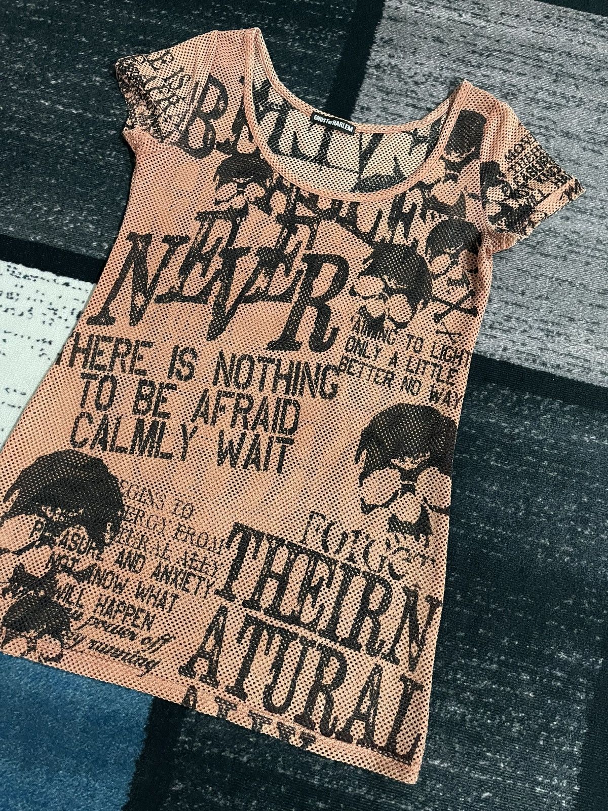 Japanese Brand × Vintage Vintage Ghost of Harlem Printed Skull Dress Size XS / US 0-2 / IT 36-38 - 3 Thumbnail