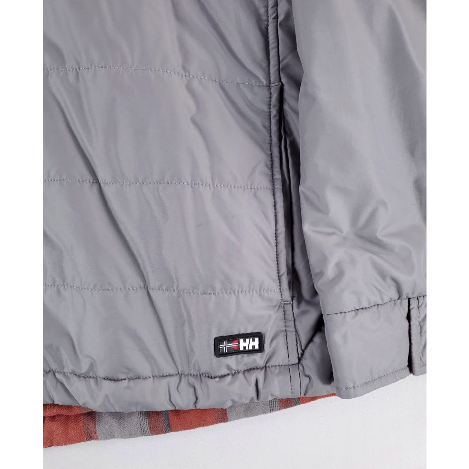 Helly Hansen Helly Hansen Nano Puffer Jacket Mens L Gray Full Zip Long Sleeve Size US L / EU 52-54 / 3 - 3 Thumbnail