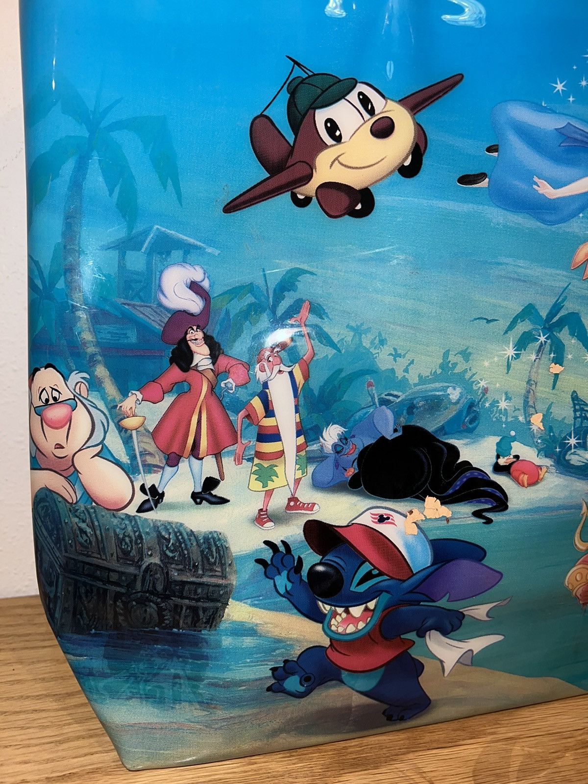 Disney × Vintage Vintage Disney Cruise Line AOP Tote Bag Size ONE SIZE - 3 Thumbnail