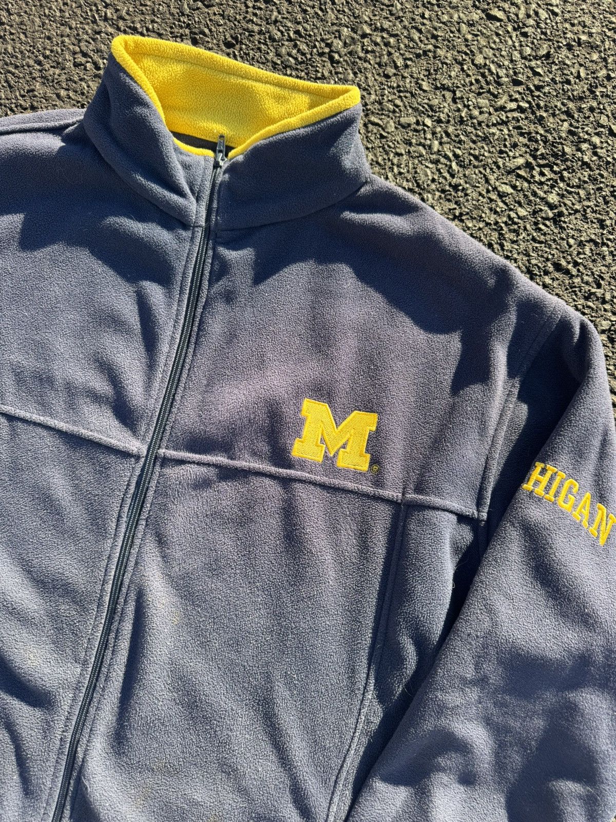 Russell Athletic × Vintage Michigan Wolverine University College Vintage Russell Fleece Size US XL / EU 56 / 4 - 3 Thumbnail