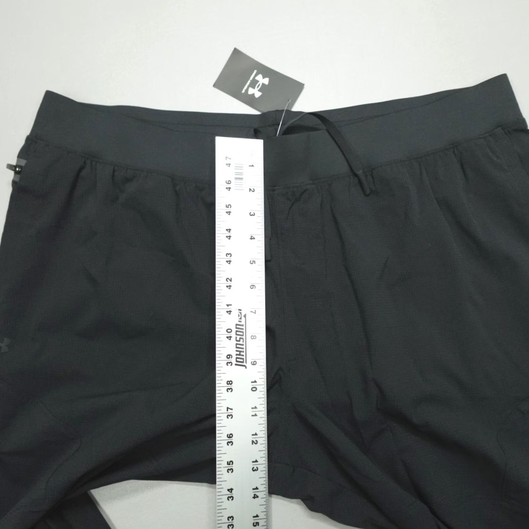 Under Armour Under Armour Unstoppable Vented Tapered Pants Men's 2XL Black Athletic Jogger Warmups Activewear 30 in Inseam Sports Gym Training Mens Size US 39 - 6 Thumbnail