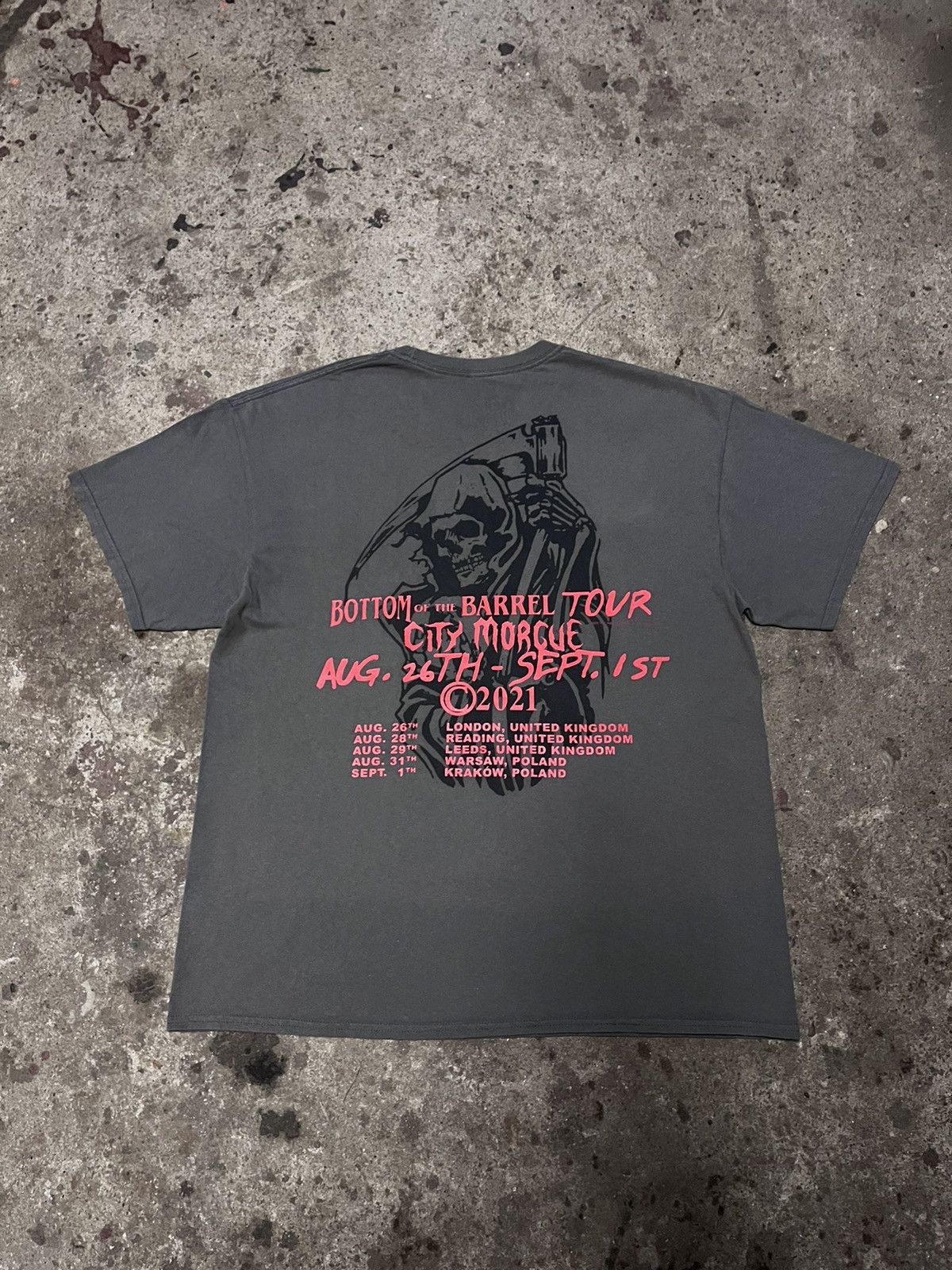 City Morgue × Fuck The Population × G59 Records City morgue t shirt merch rare bottom of the barrel tour Size US XL / EU 56 / 4 - 1 Thumbnail