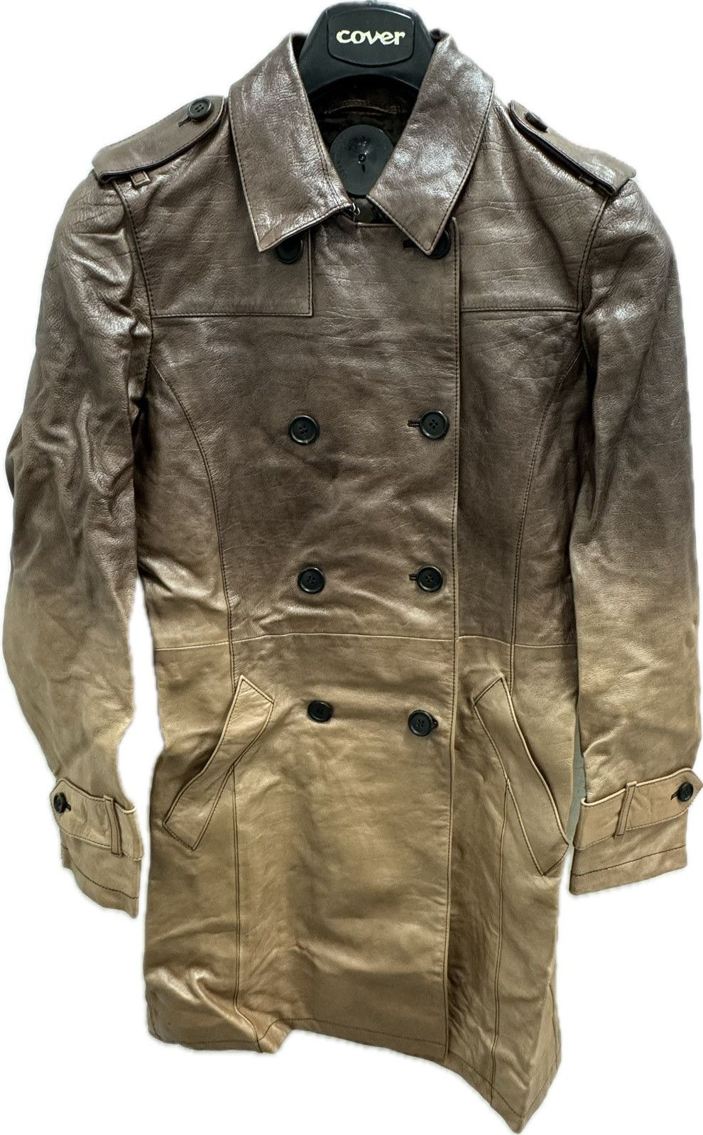 A/W 2008 LEATHER TRENCH COAT