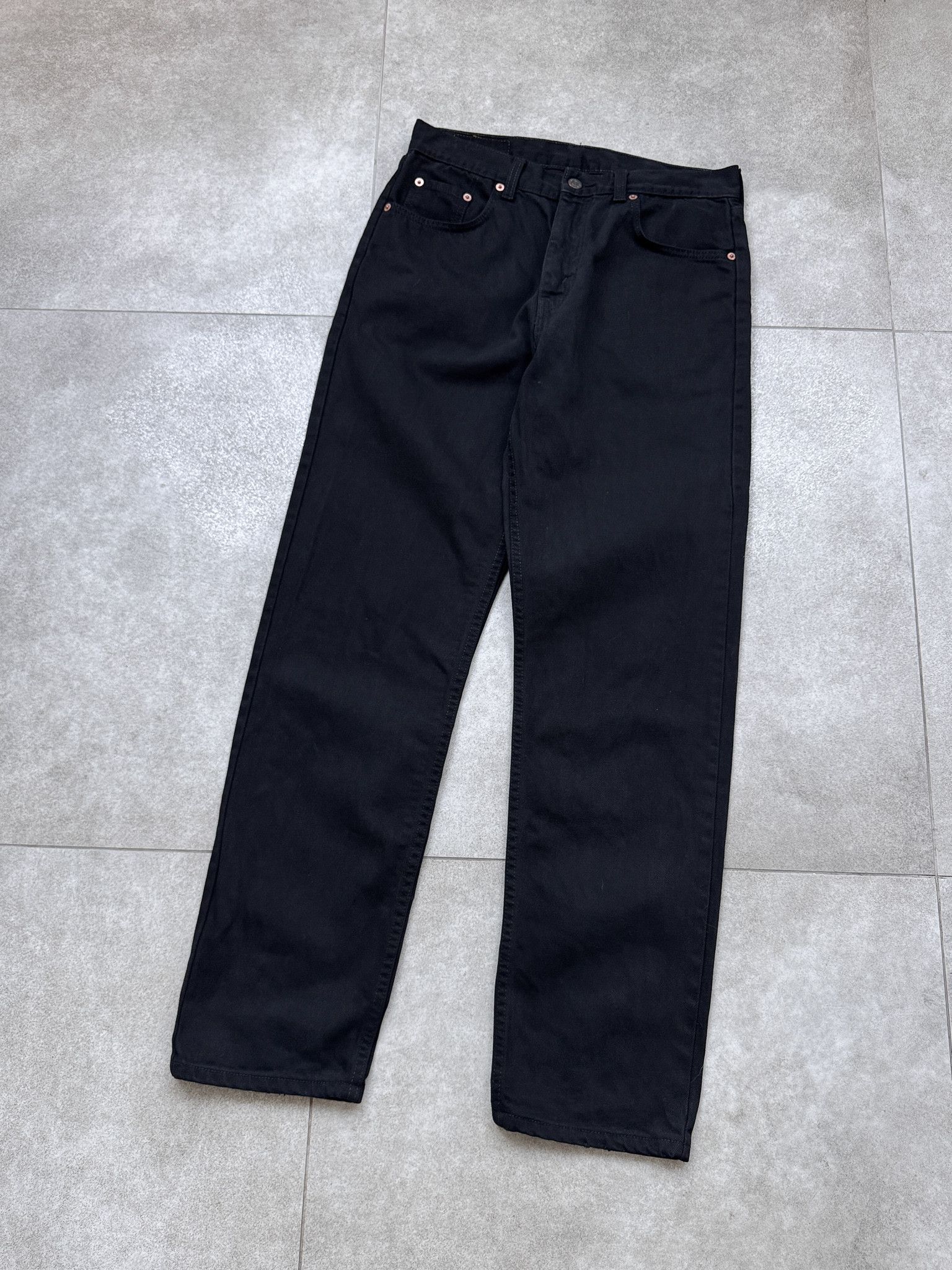 Levi's Vintage Levi's 615 Black Denim Jeans 30x31 Size US 33 - 2 Thumbnail