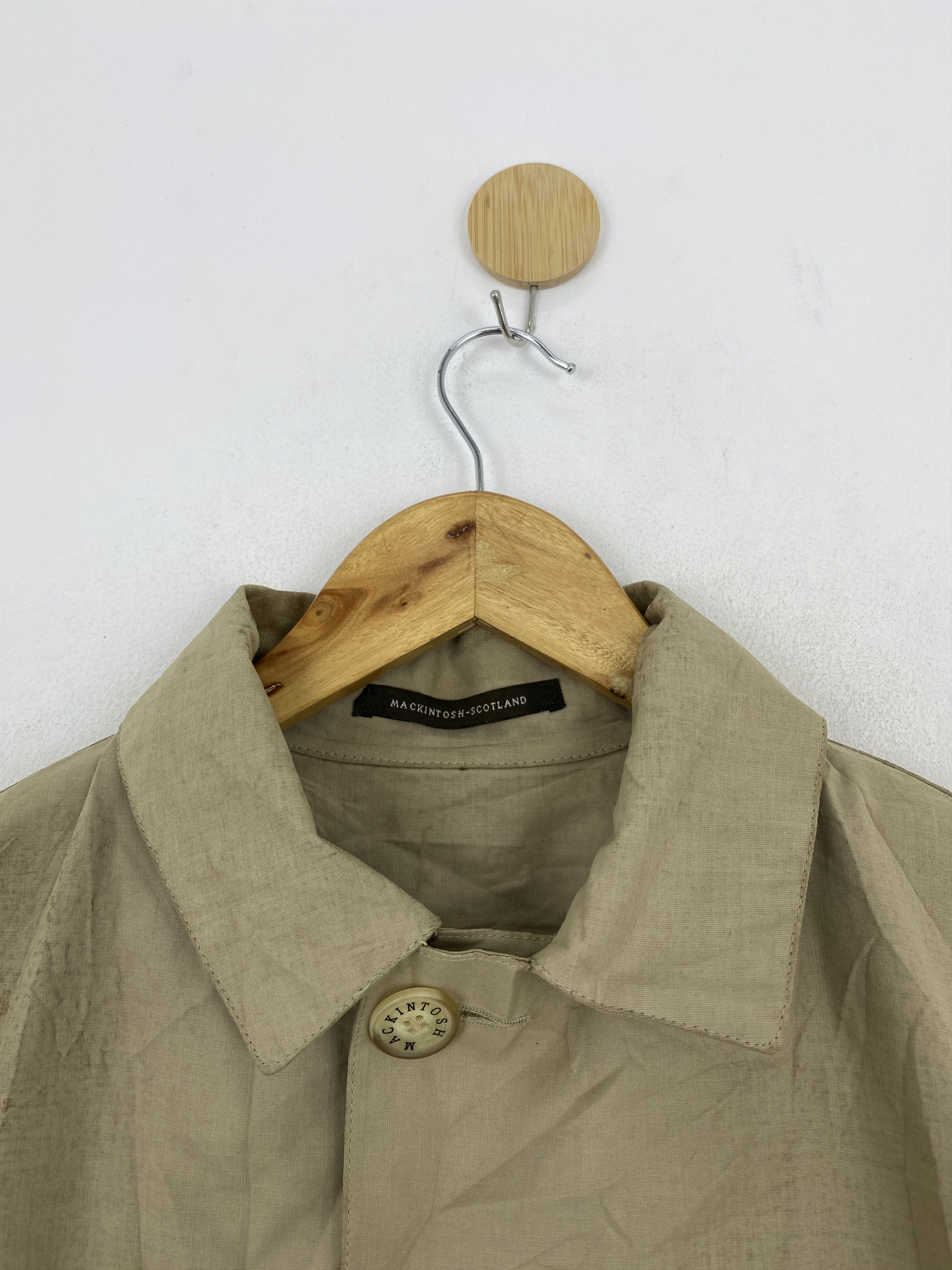 Mackintosh Vintage Mackintosh Made In Scottland Trench Coat J1940 Size US XXS / EU 40 - 11 Thumbnail