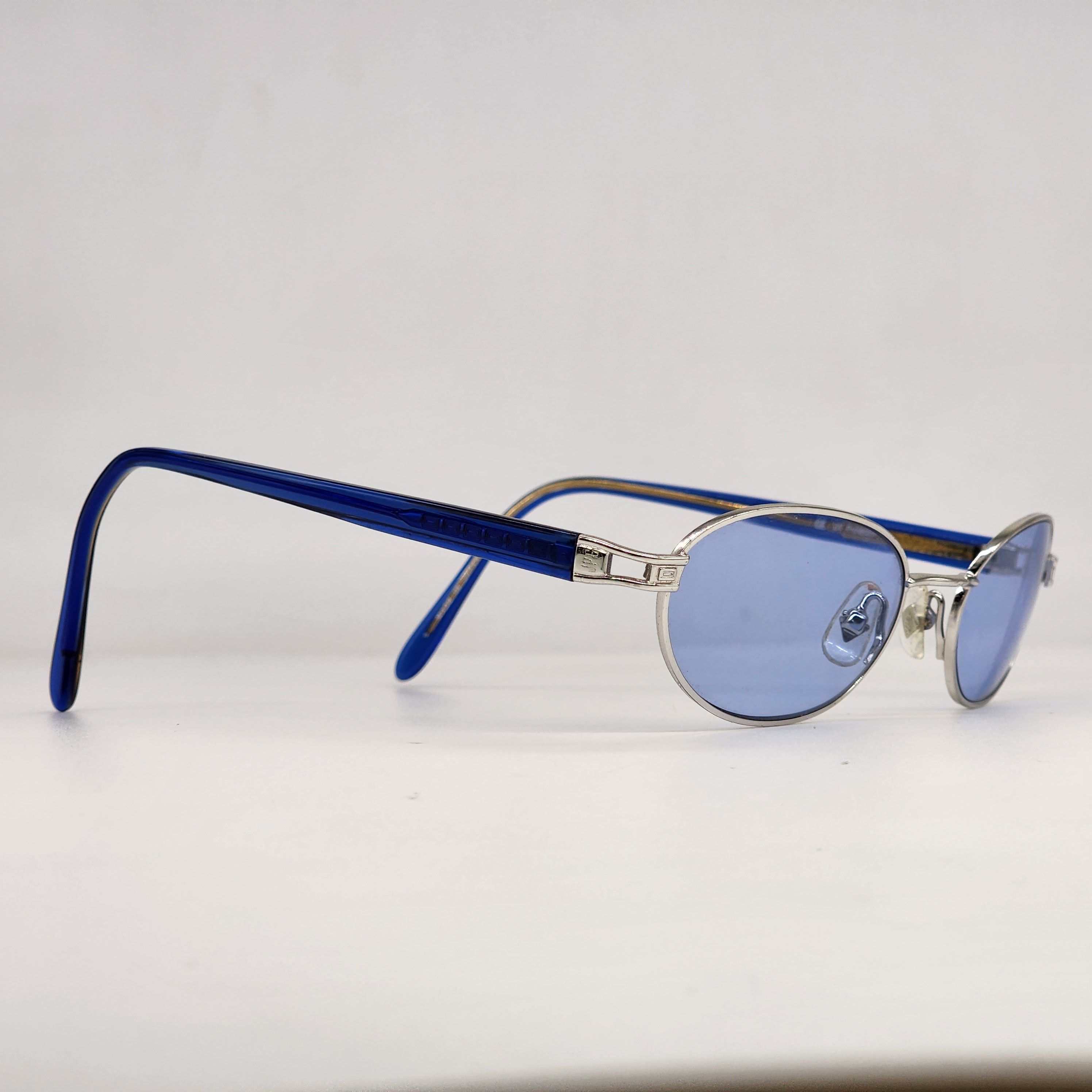 Jean Paul Gaultier JPG by Gaultier - Blue Sunglasses - Vintage Size ONE SIZE - 4 Thumbnail