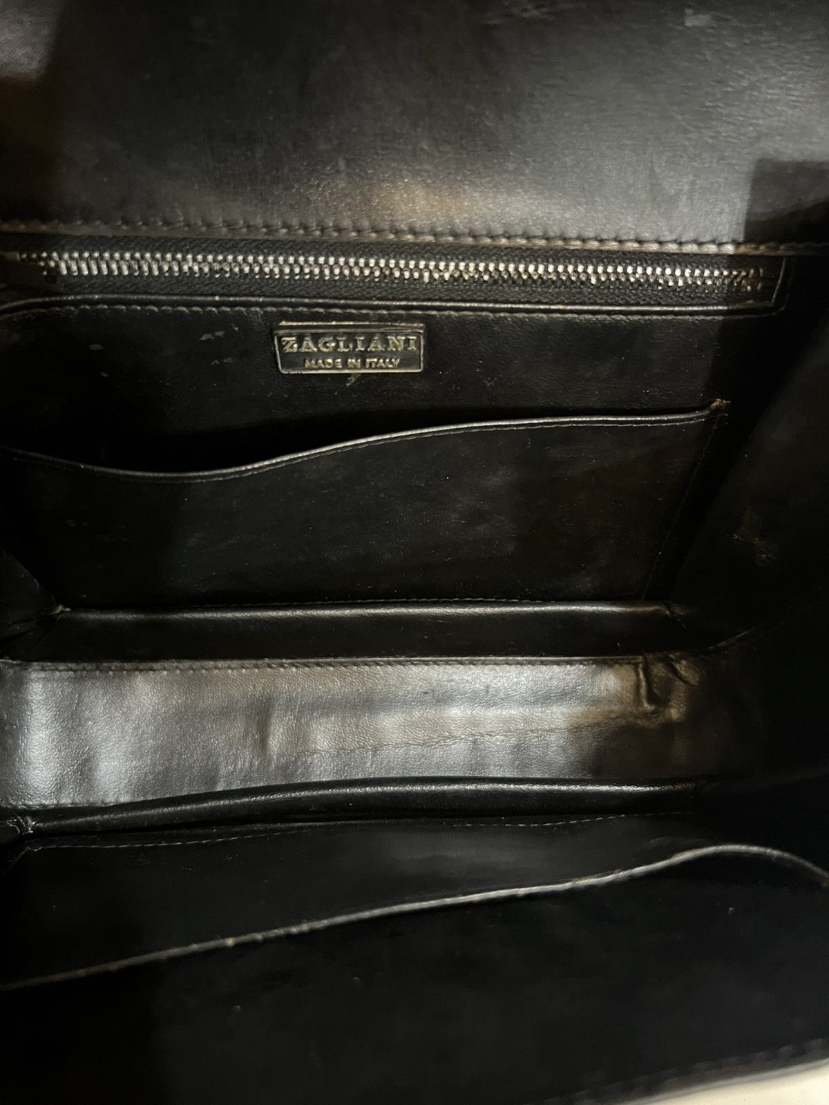 Genuine Leather Zagliani Made in Italy Genuine Leather Shoulder Bag Size ONE SIZE - 8 Thumbnail