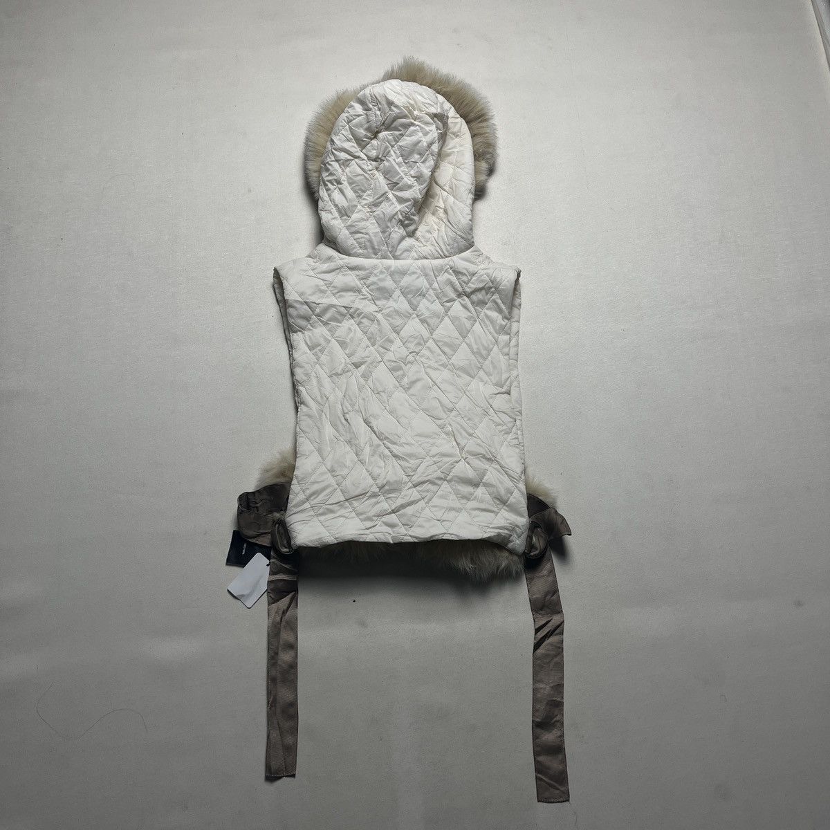 Japanese Brand Undici.nove fur vest Size S / US 4 / IT 40 - 4 Thumbnail