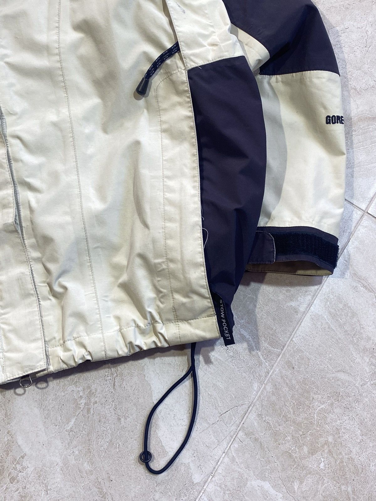 Vintage The North Face Gore-Tex y2k drill packable jacket
