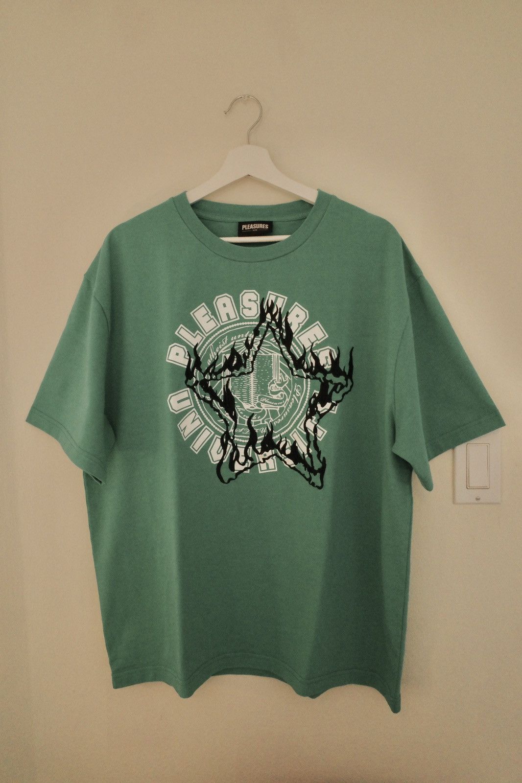 Pleasures Pleasures University Heavyweight Tee Size US L / EU 52-54 / 3 - 3 Thumbnail